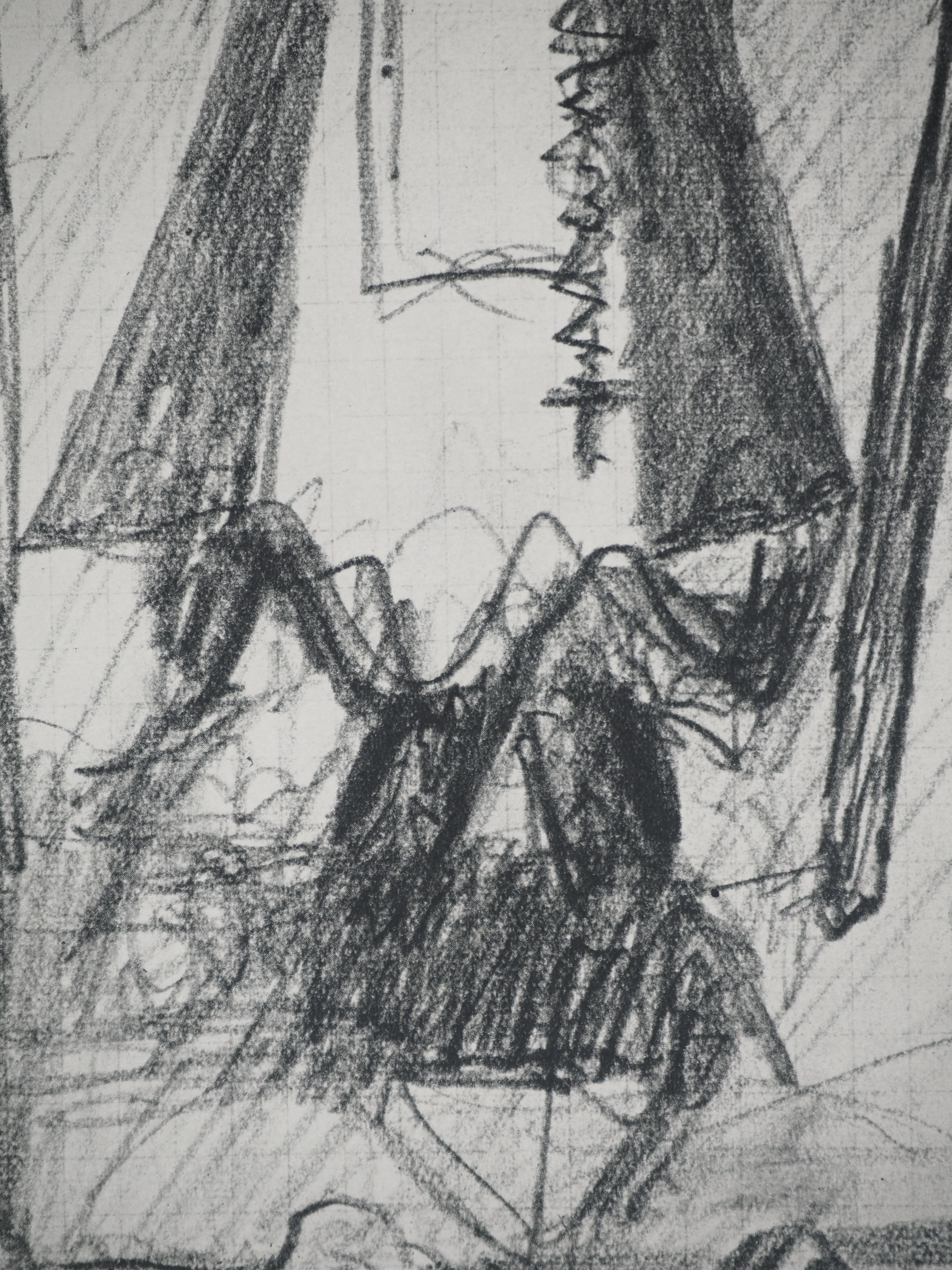 Georges BRAQUE : Le religieux, Héliogravure originale - Image 4