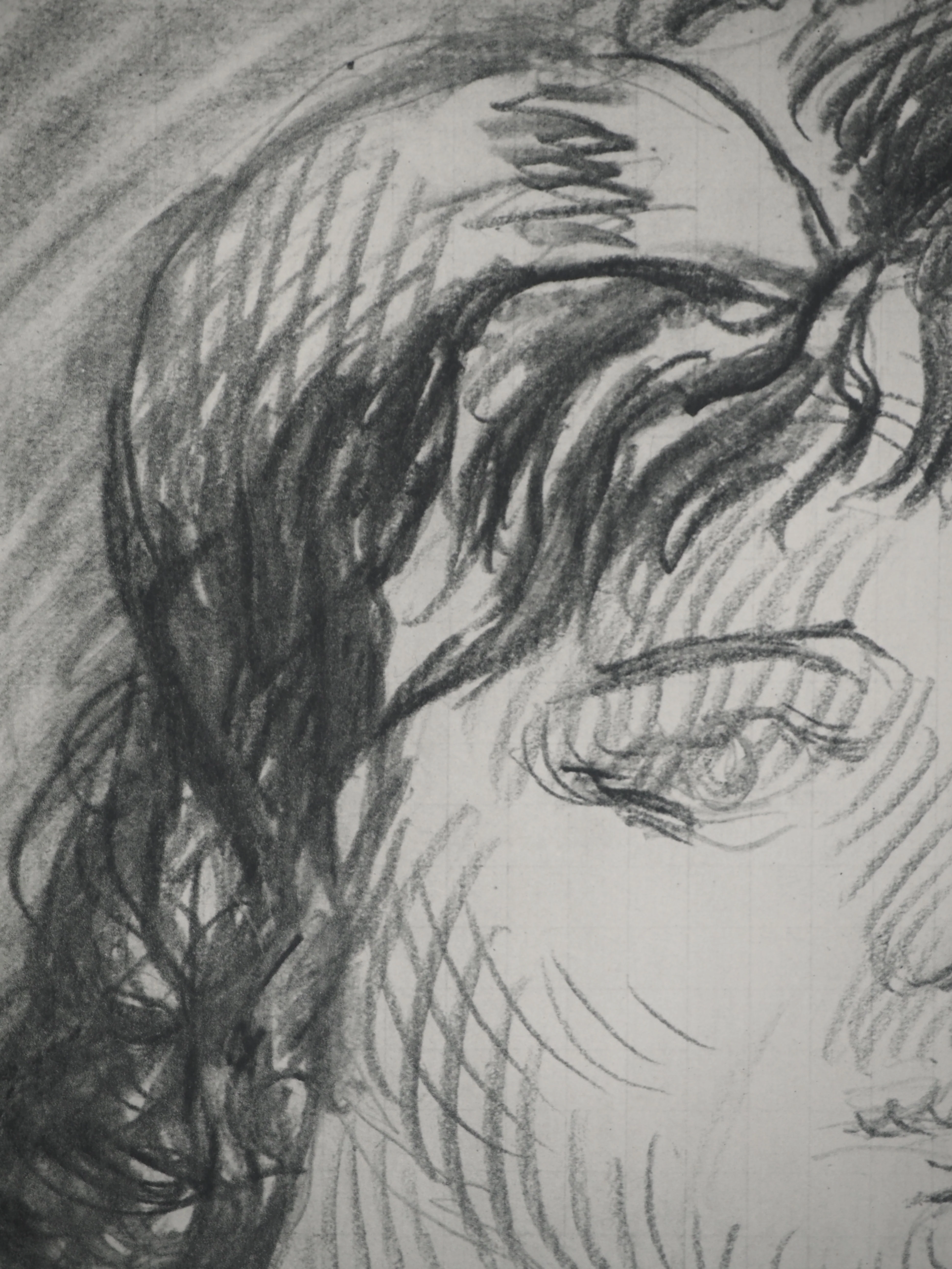 Georges BRAQUE : Visage de femme, Héliogravure originale - Image 3