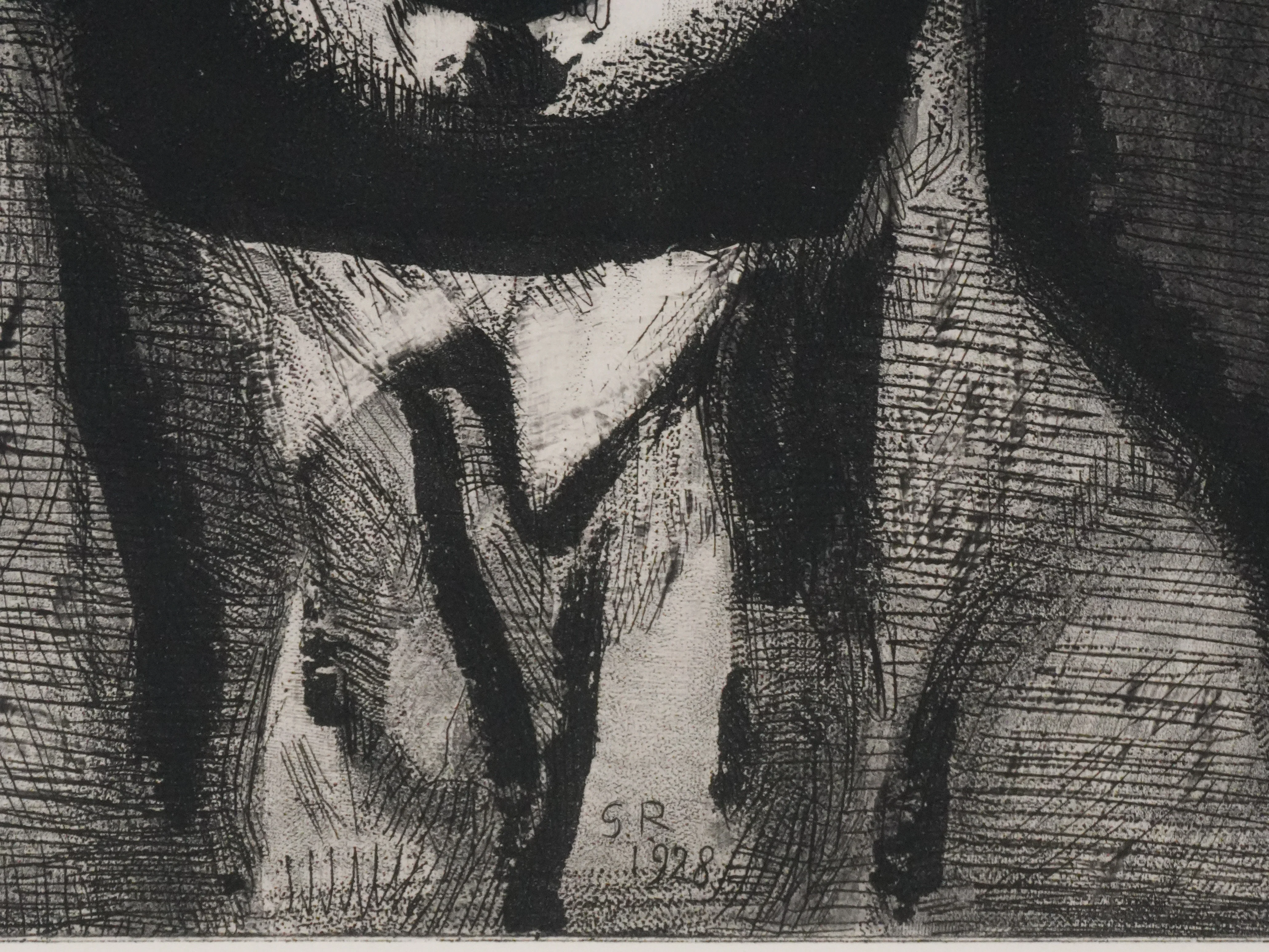 Georges ROUAULT : Le politicien, Gravure originale signée - Image 3