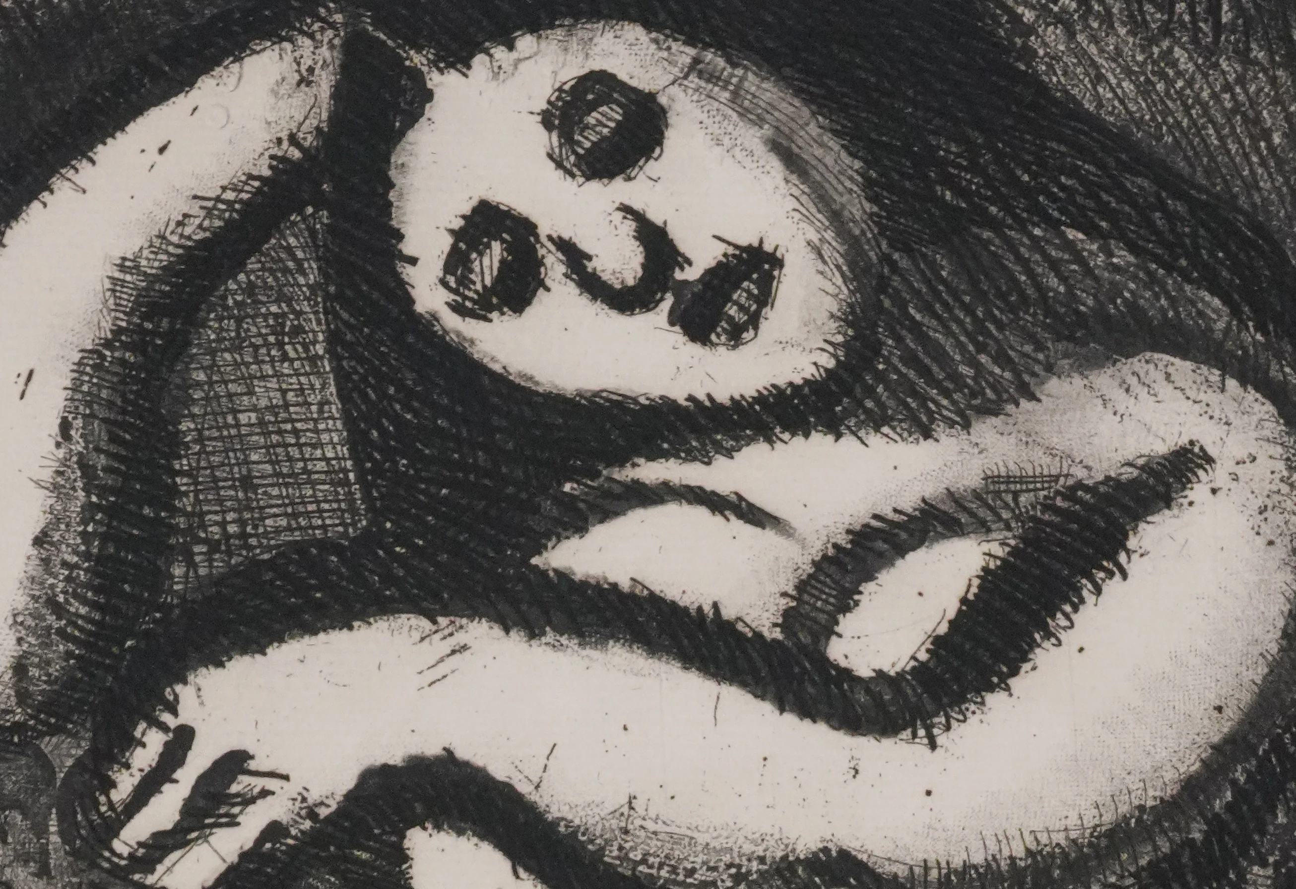Georges ROUAULT : Nu au repos, Gravure originale signée - Image 4