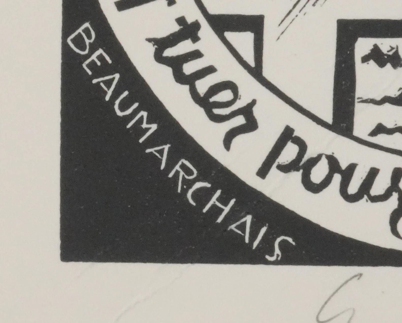 Germain DELATOUSCHE : Hommage aux soldats, Gravure originale signée - Image 4