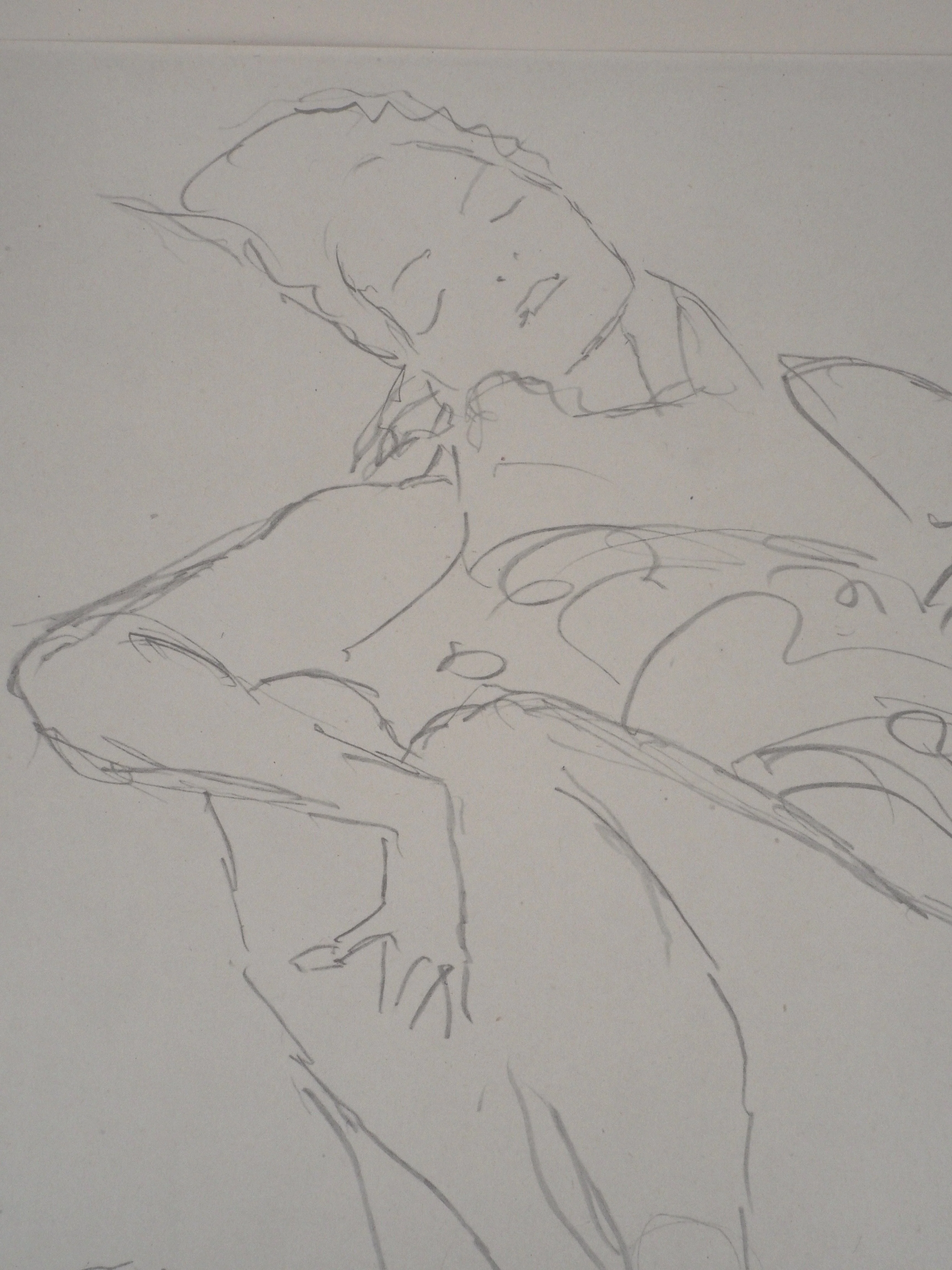 Gustav KLIMT : Deux études de nu, Lithographie signée - Image 5