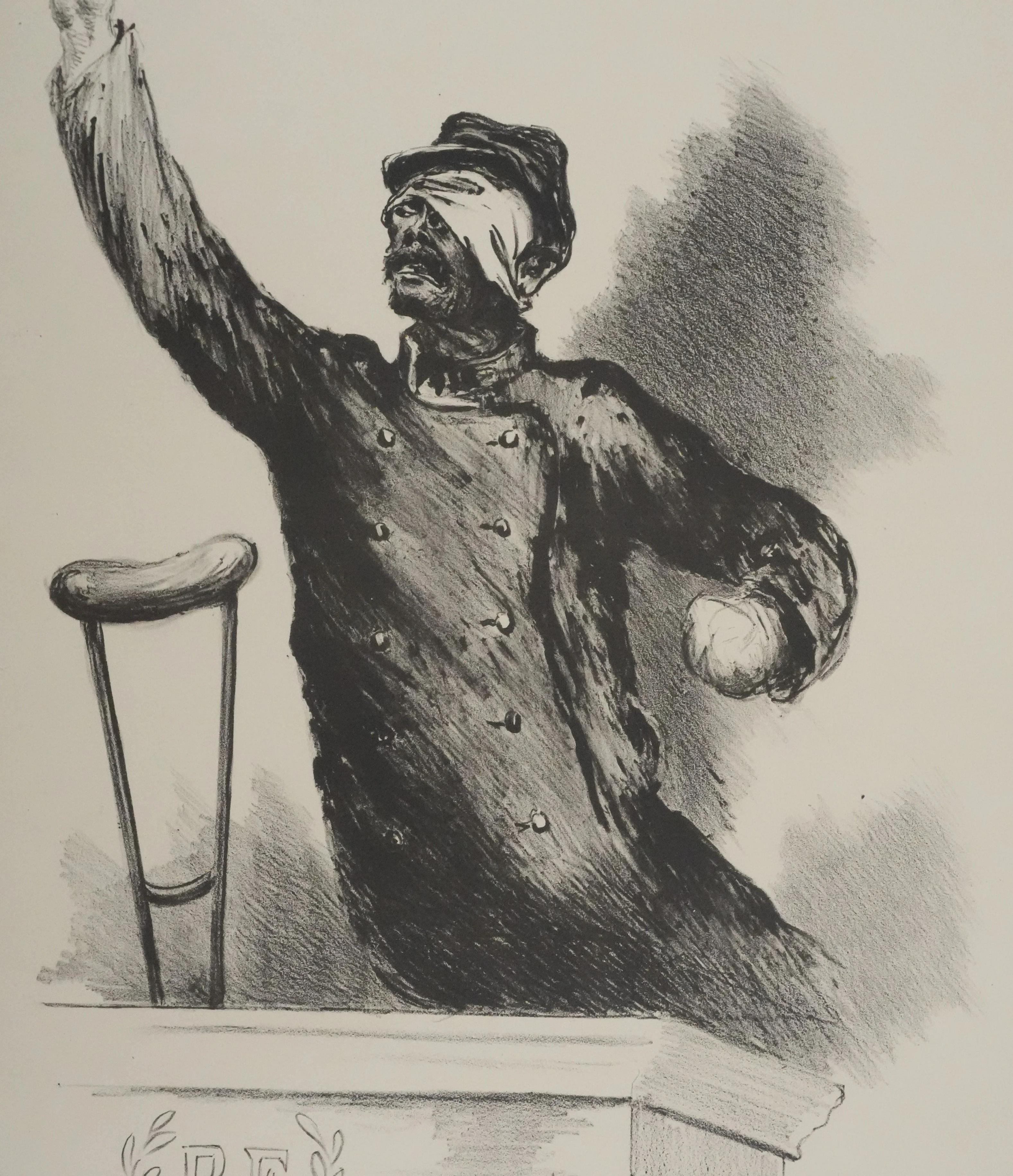 Henri BOUTET : Je demande la parole, Lithographie originale signée - Image 4