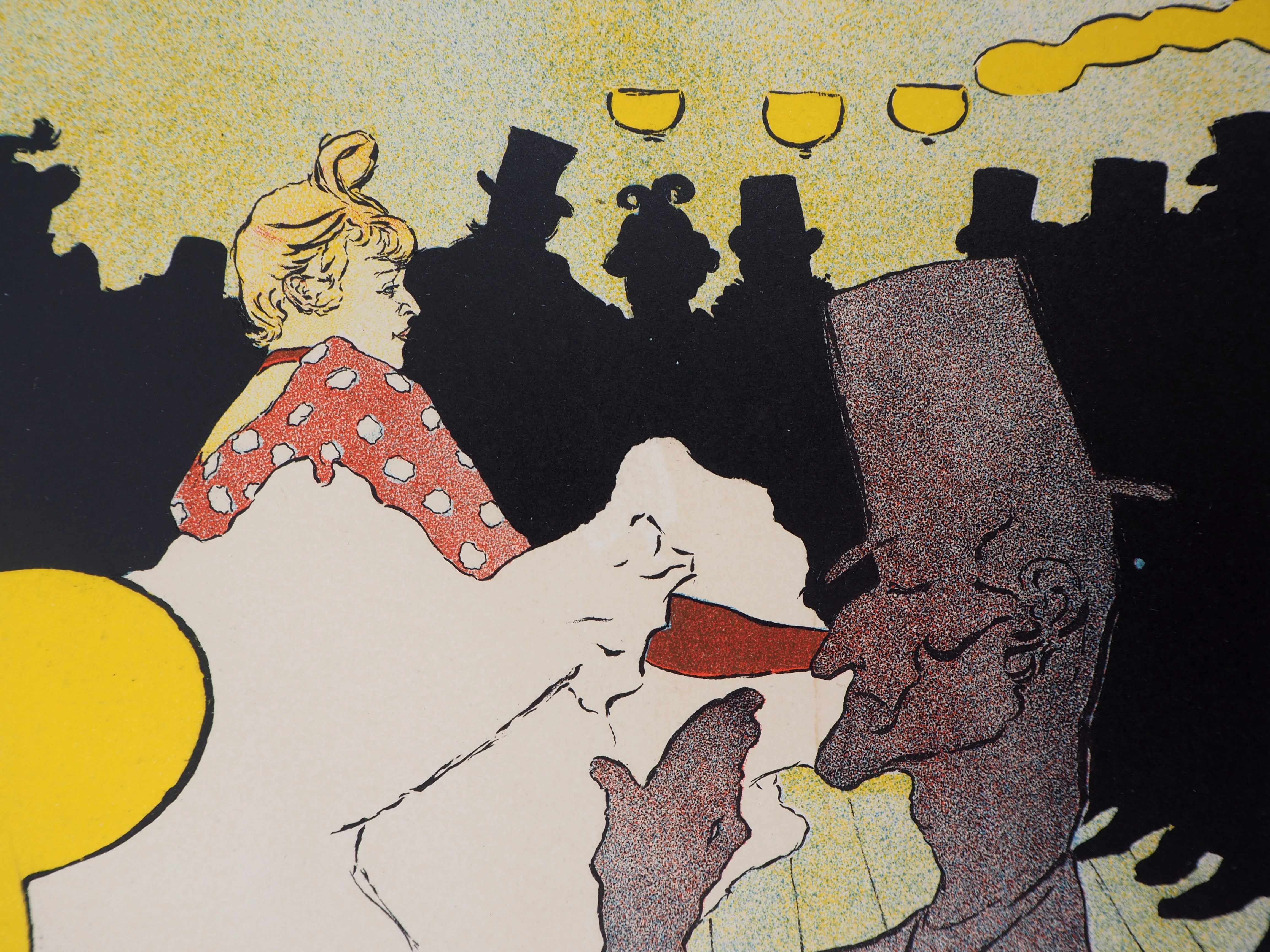 Henri DE TOULOUSE LAUTREC : Le Moulin Rouge, la Goulue, Lithographie signée - Image 8
