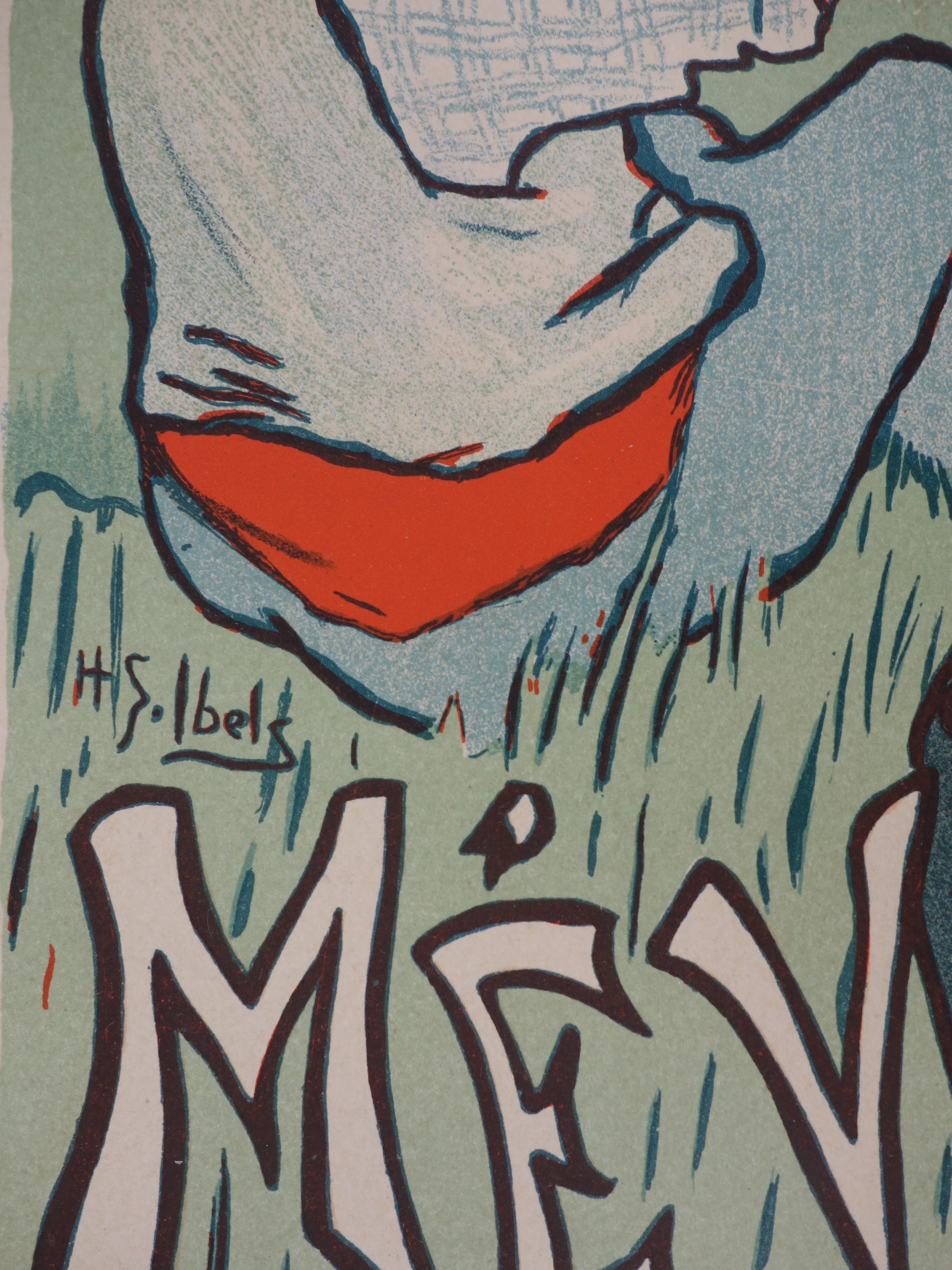 Henri Gabriel IBELS : Mévisto, Lithographie originale signée - Image 2