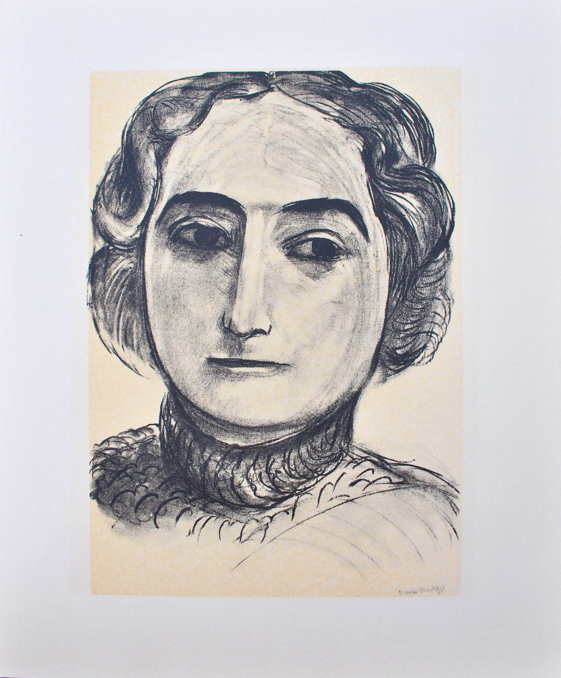 Henri MATISSE : Le rêveur, Lithographie signée - Image 6