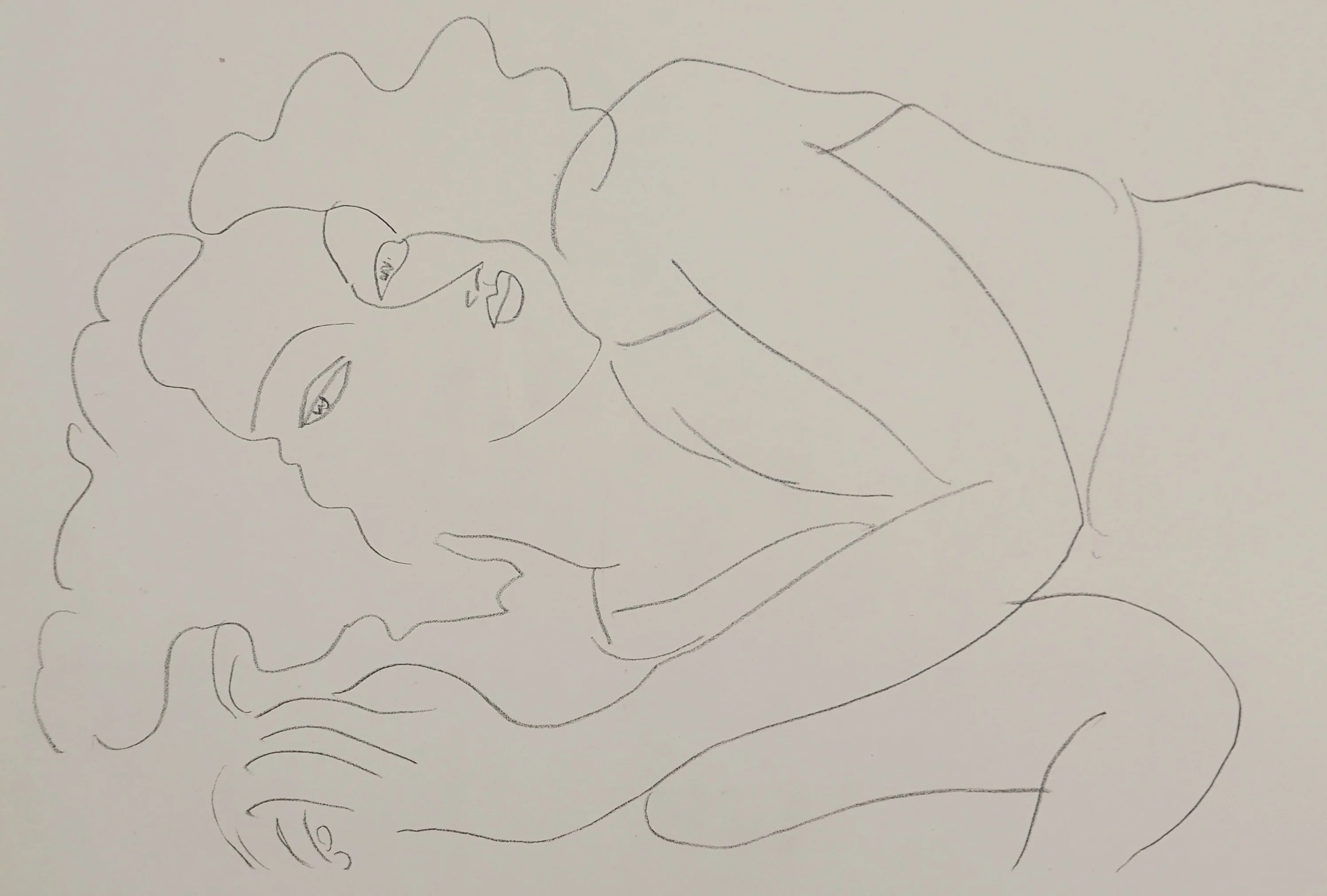 Henri MATISSE : Regard en coin, Lithographie signée - Image 3