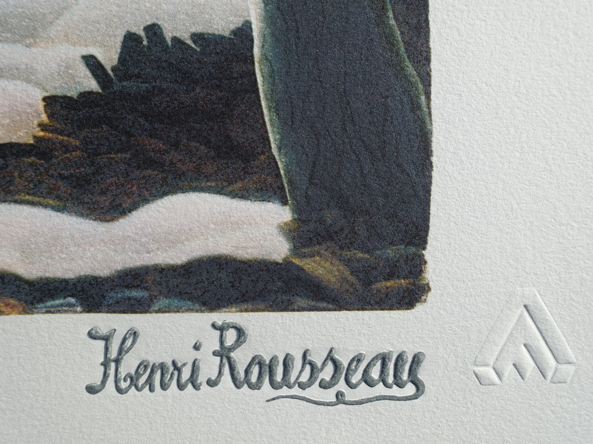 Henri ROUSSEAU (dit le douanier) : L'apocalypse, Lithographie signée - Image 2