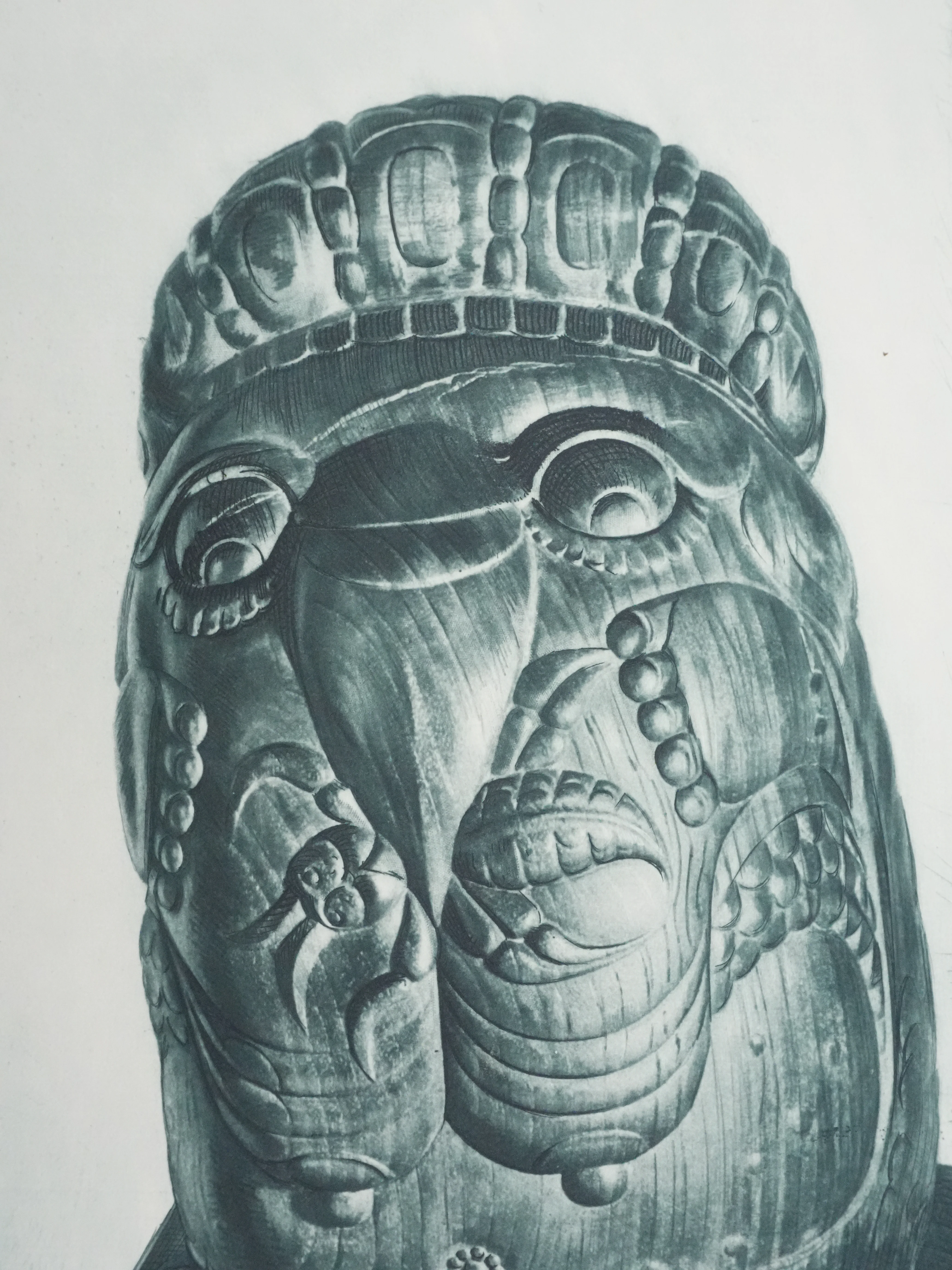 Henry CLEWS : Hoot-Toot des hiboux (vert bronze), Gravure - Image 4