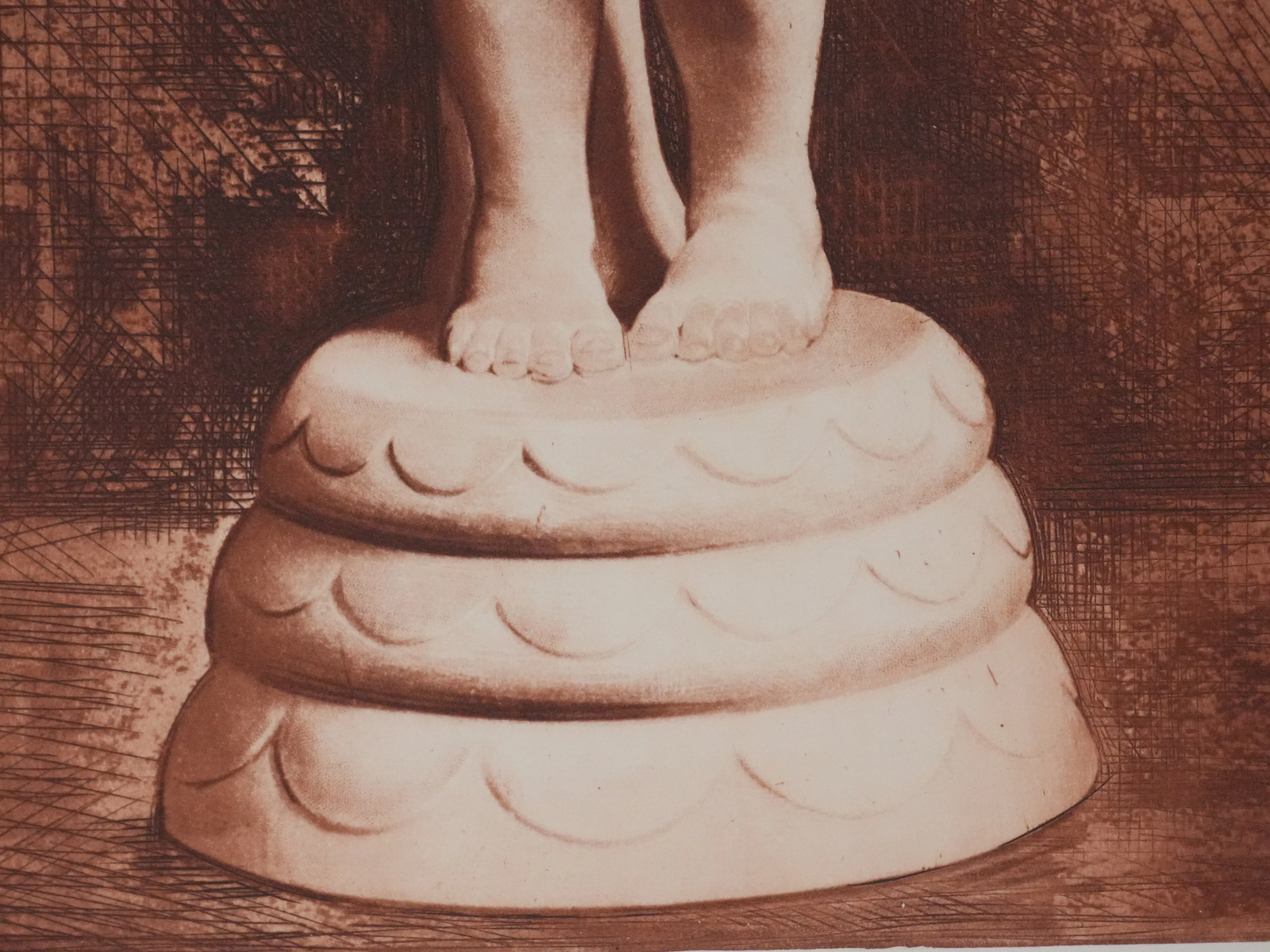 Henry CLEWS : La coquette (sépia), Gravure - Image 5