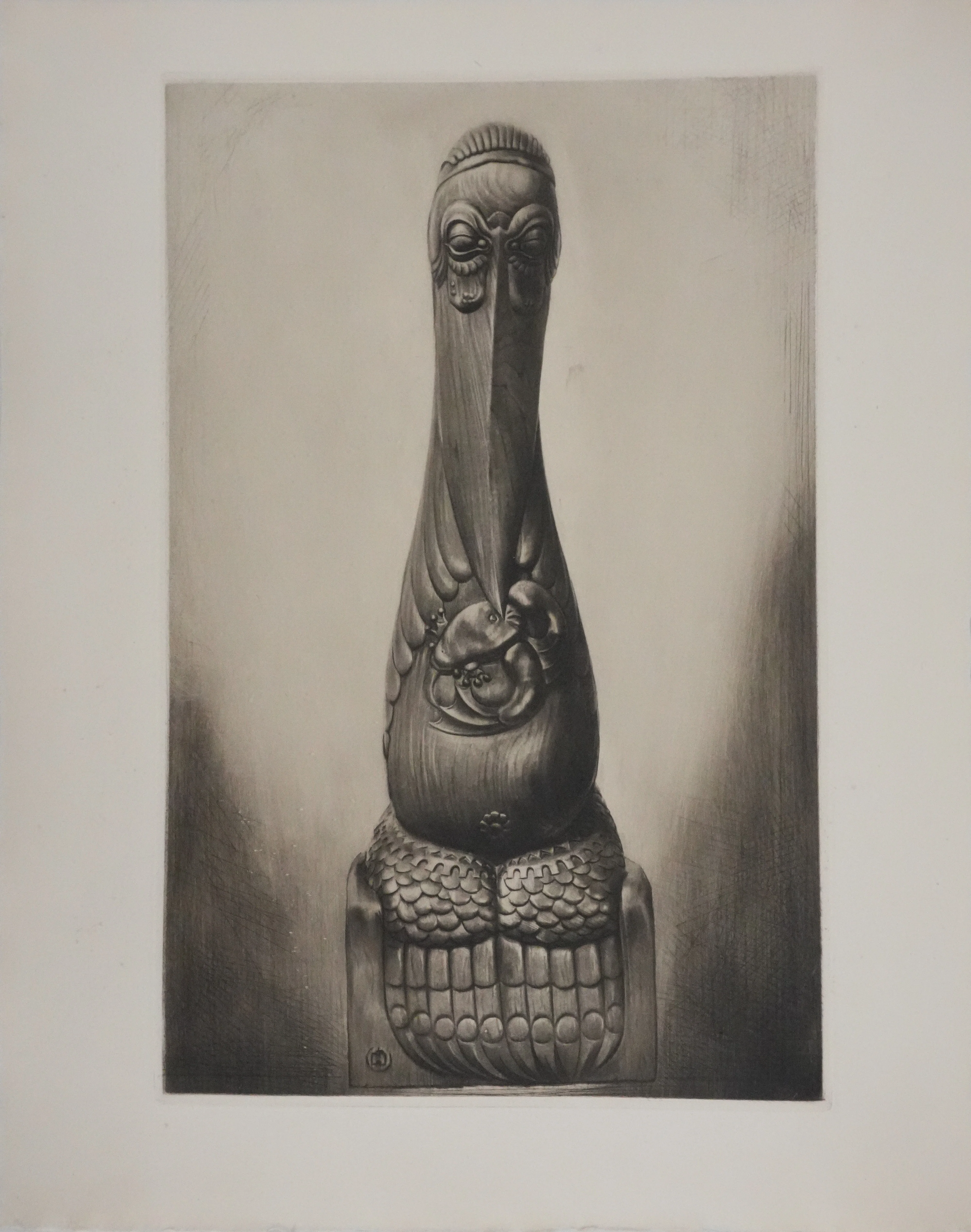 Henry CLEWS : La science, Gravure
