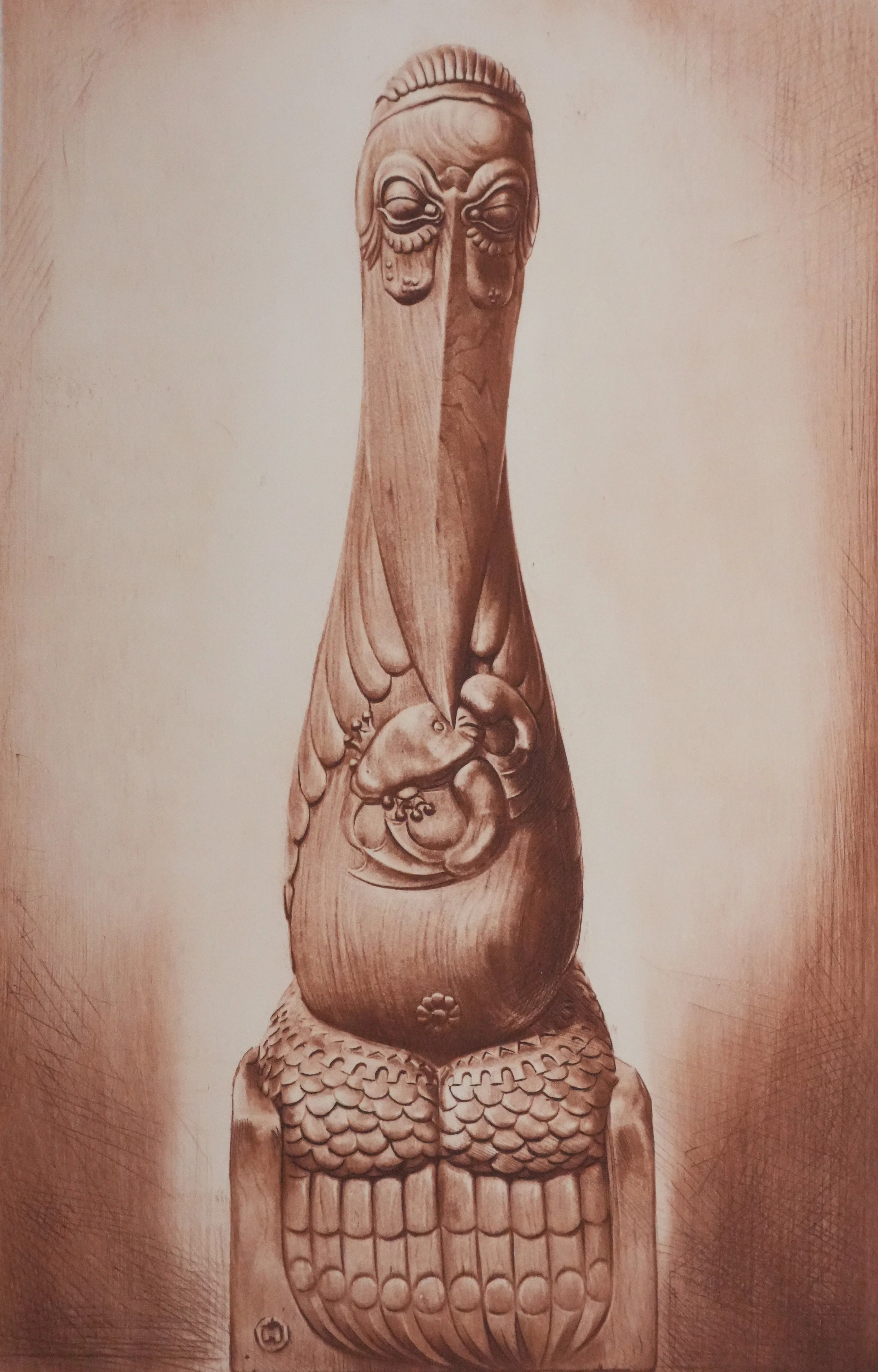 Henry CLEWS : La science (sépia), Gravure - Image 2