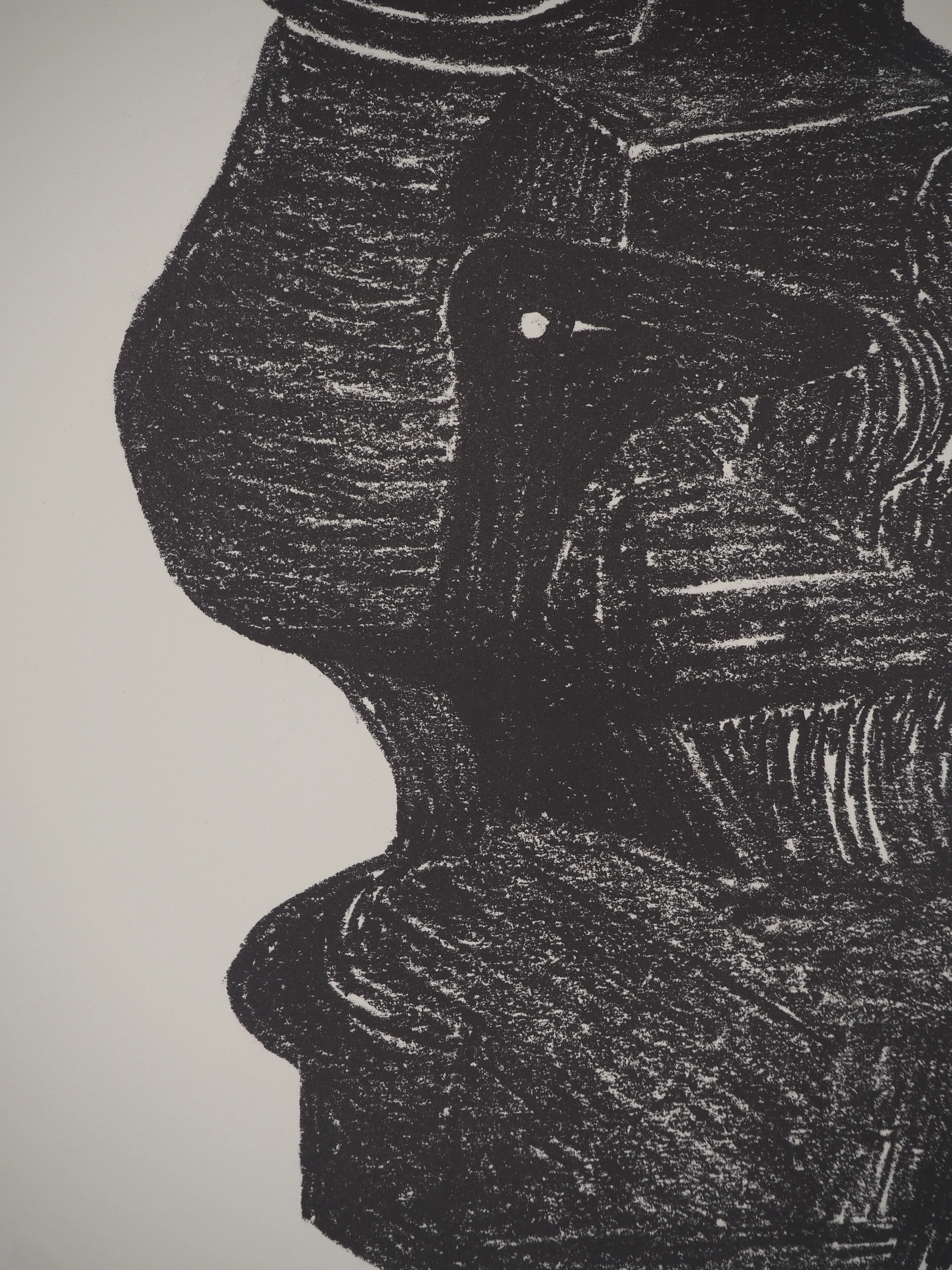 Henry MOORE : Mother and Child, Lithographie originale signée - Image 5