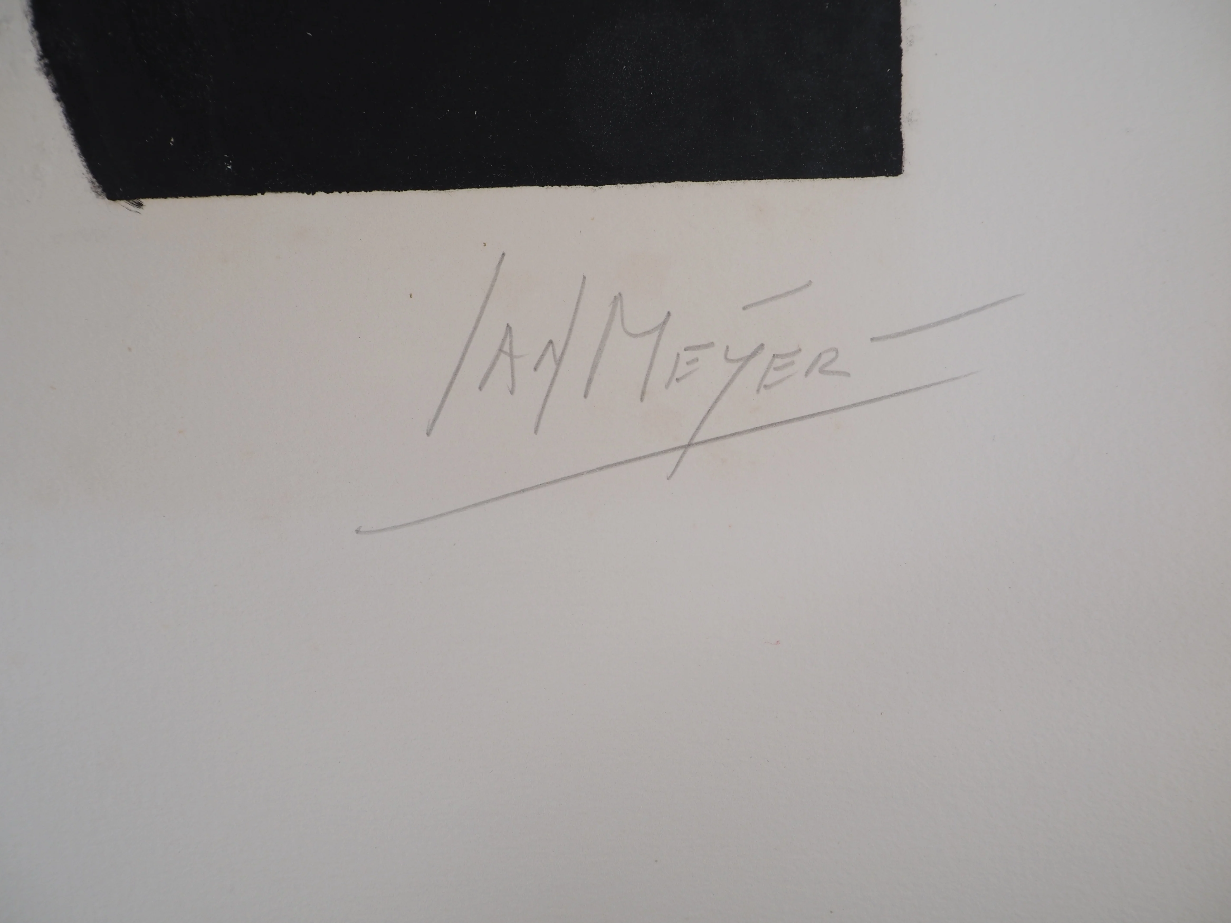 Jan MEIJER : La Coupe, Gravure originale signée - Image 2