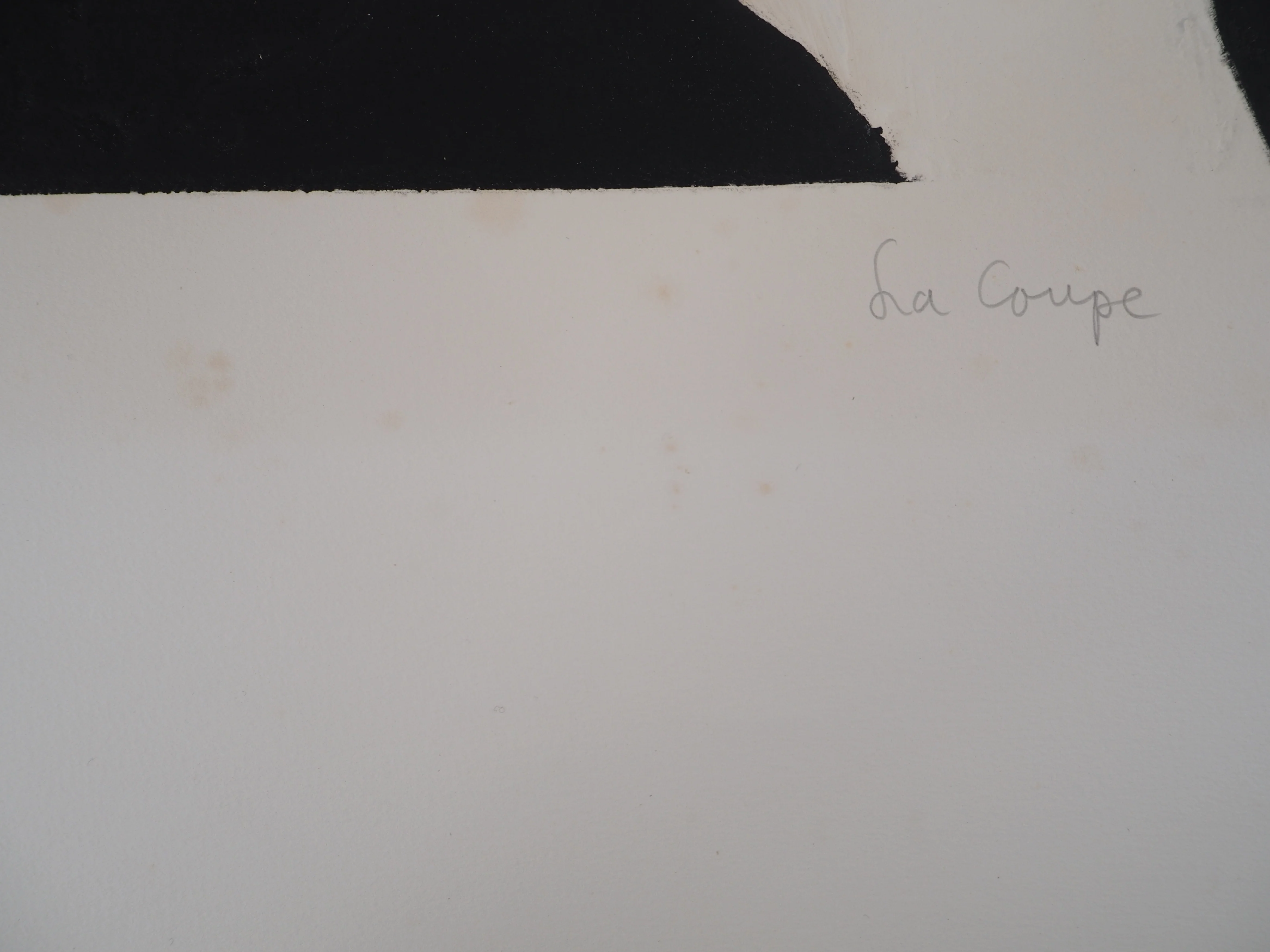 Jan MEIJER : La Coupe, Gravure originale signée - Image 8