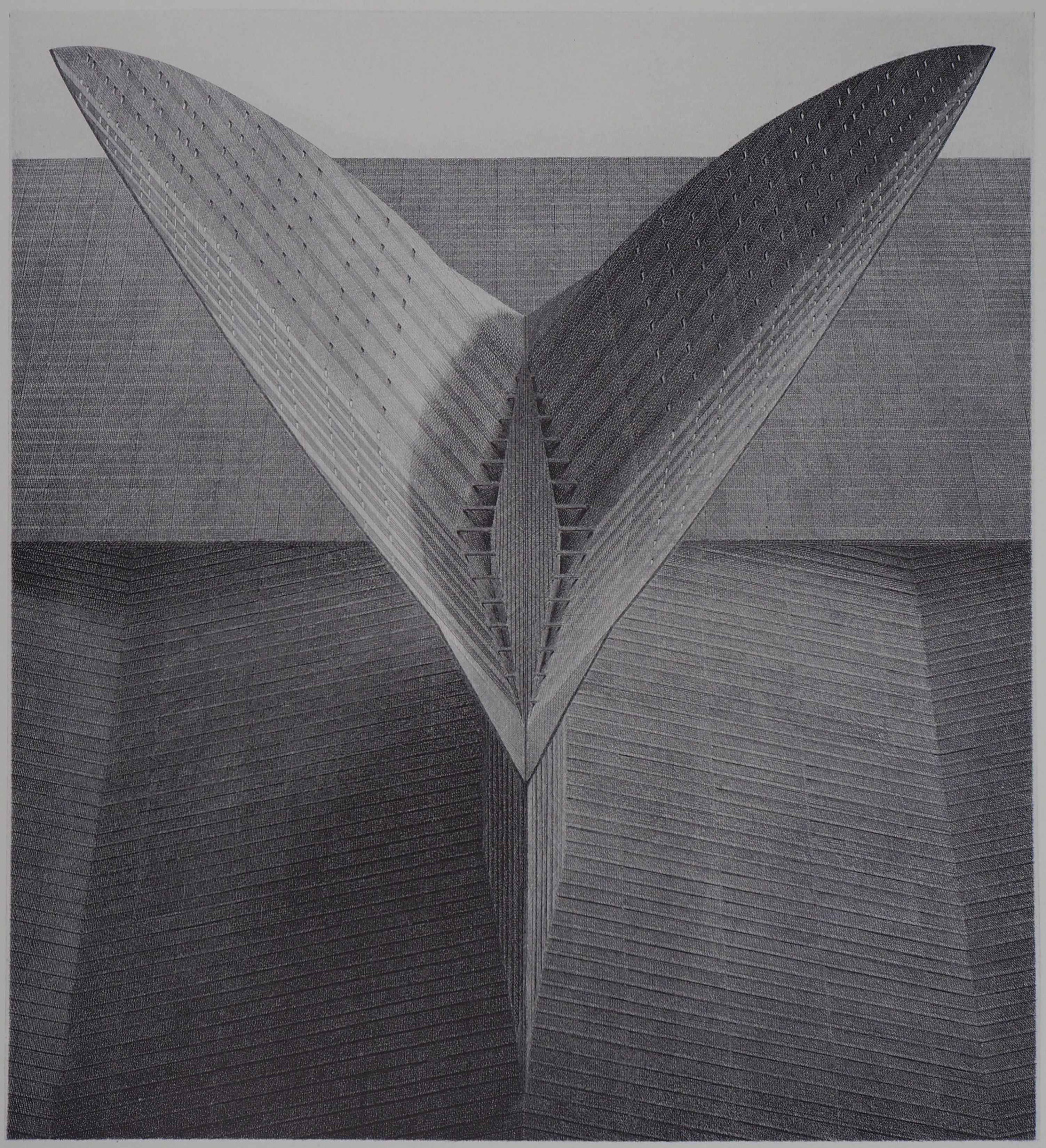 Jacques MURON : Les ailes, Affiche originale d'époque - Image 2