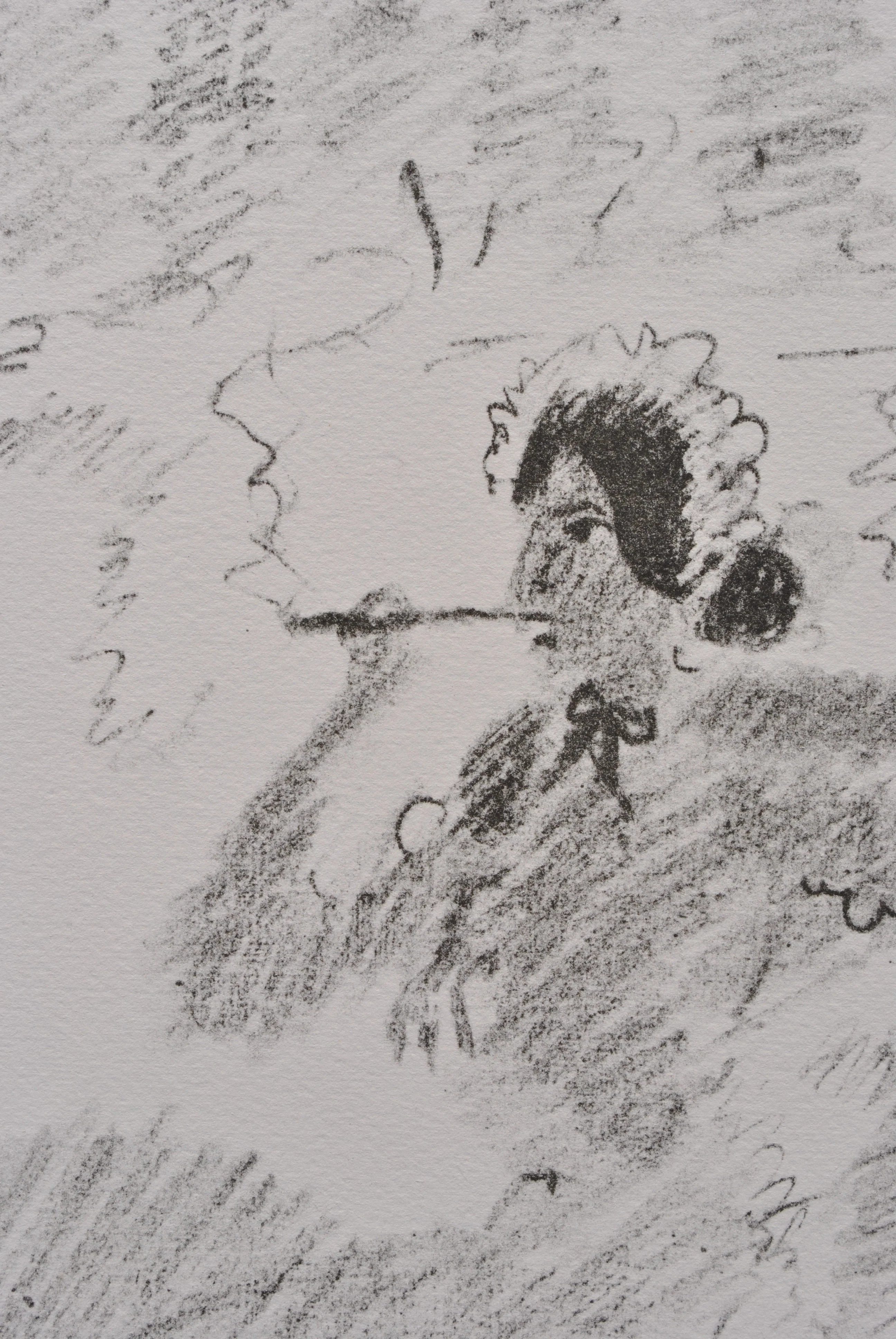Jean COCTEAU : Couple à Venise, Lithographie originale signée - Image 7
