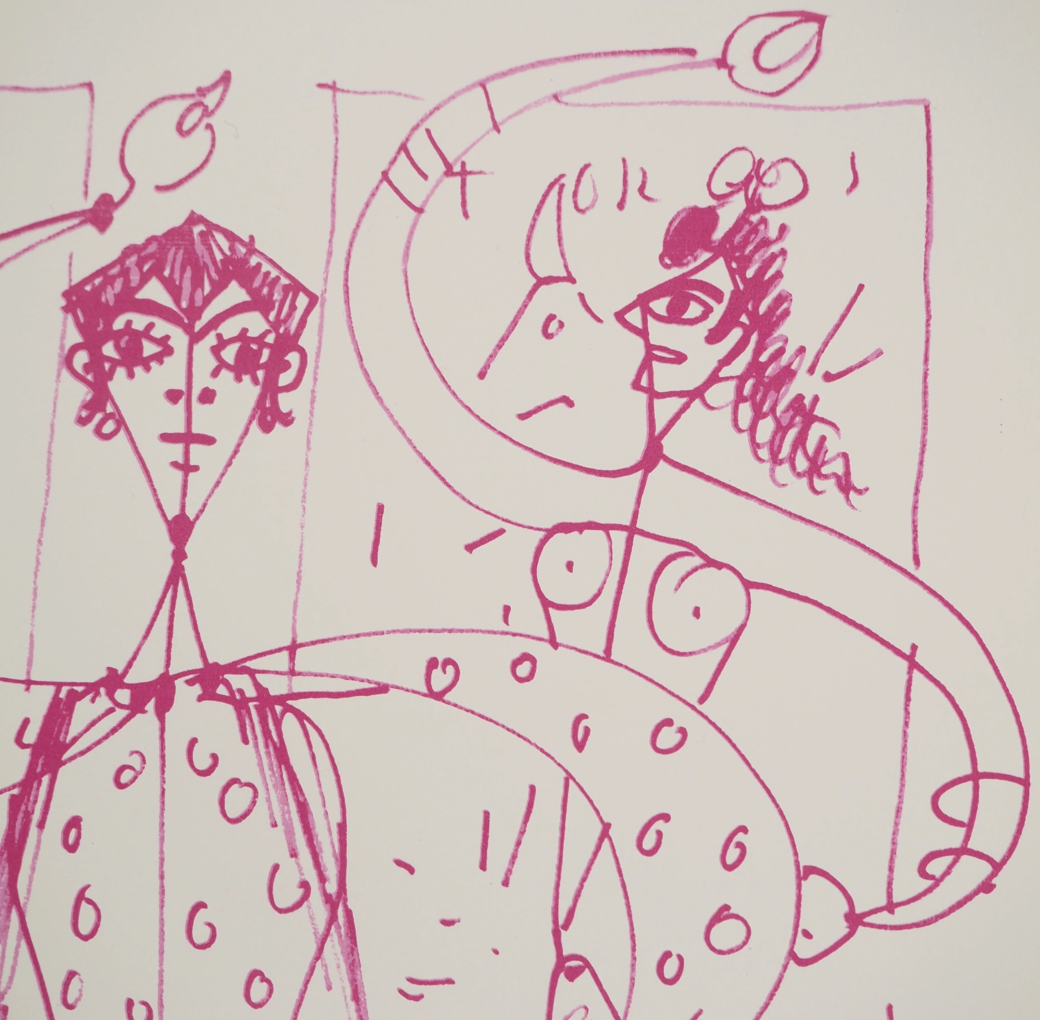 Jean COCTEAU : Flamenco à Marbella, Lithographie originale signée - Image 4