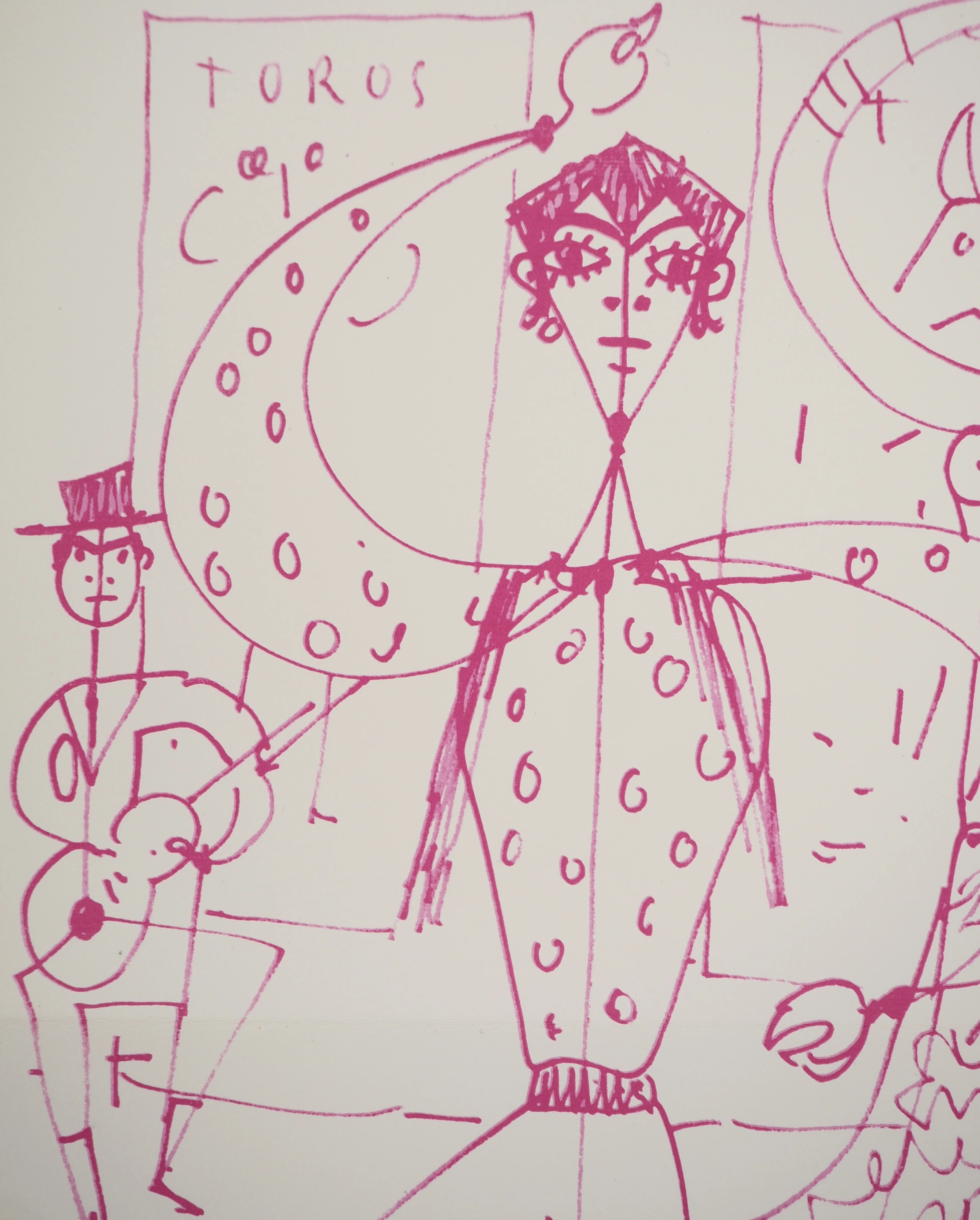 Jean COCTEAU : Flamenco à Marbella, Lithographie originale signée - Image 5