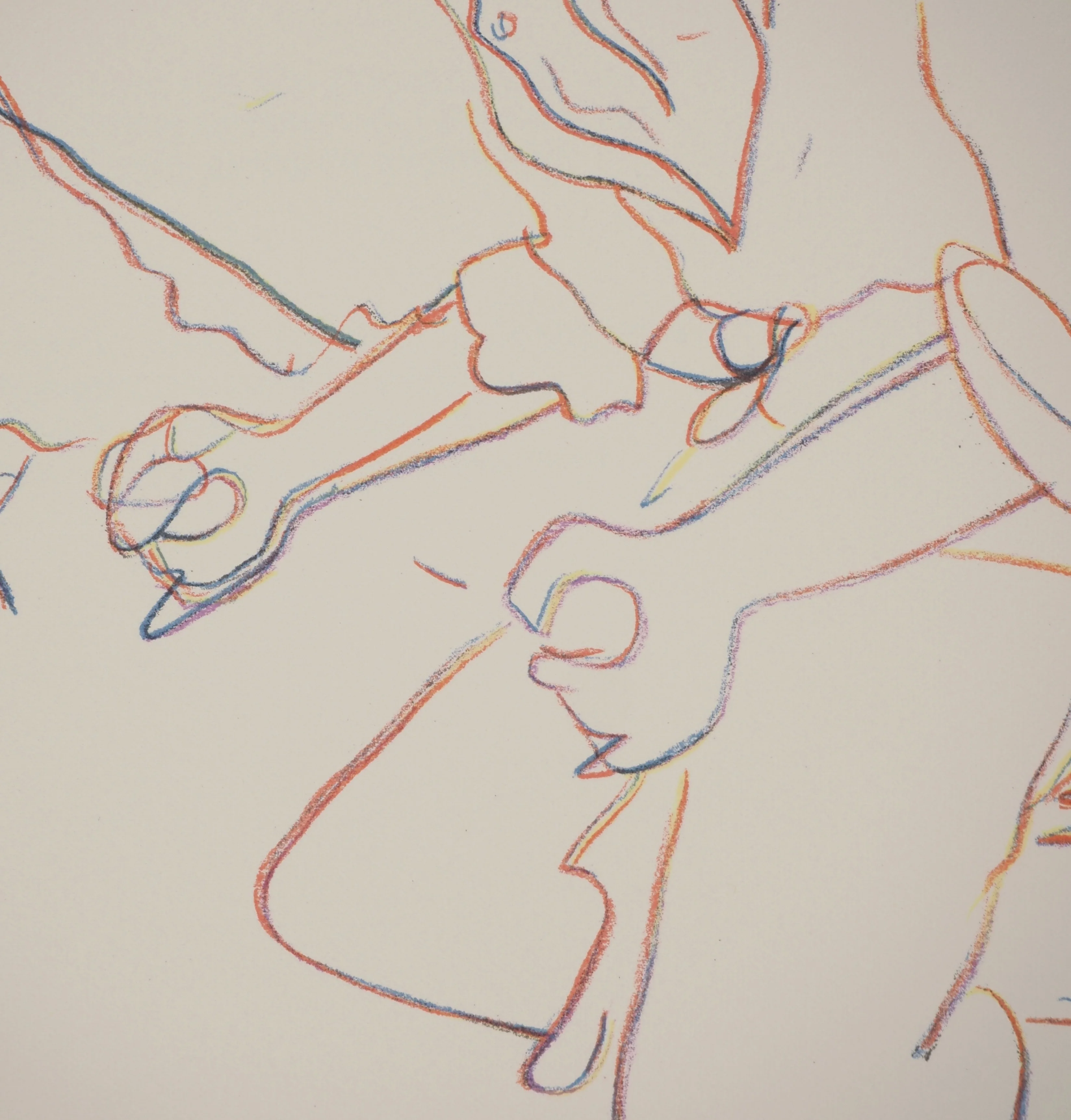 Jean COCTEAU : Flamenco endiablé, Lithographie originale - Image 5