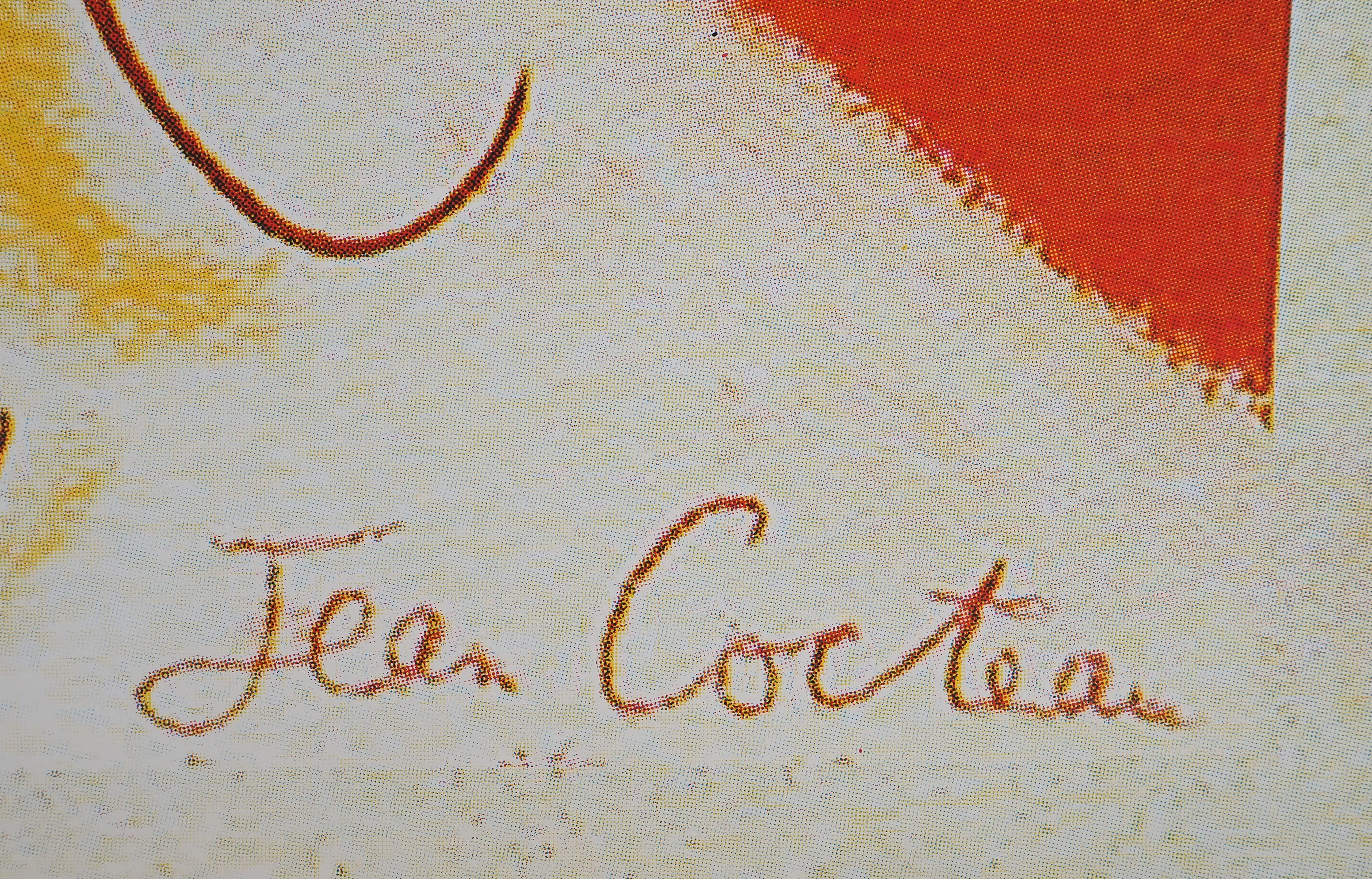 Jean COCTEAU : La Marianne, Affiche originale d'époque signée - Image 2