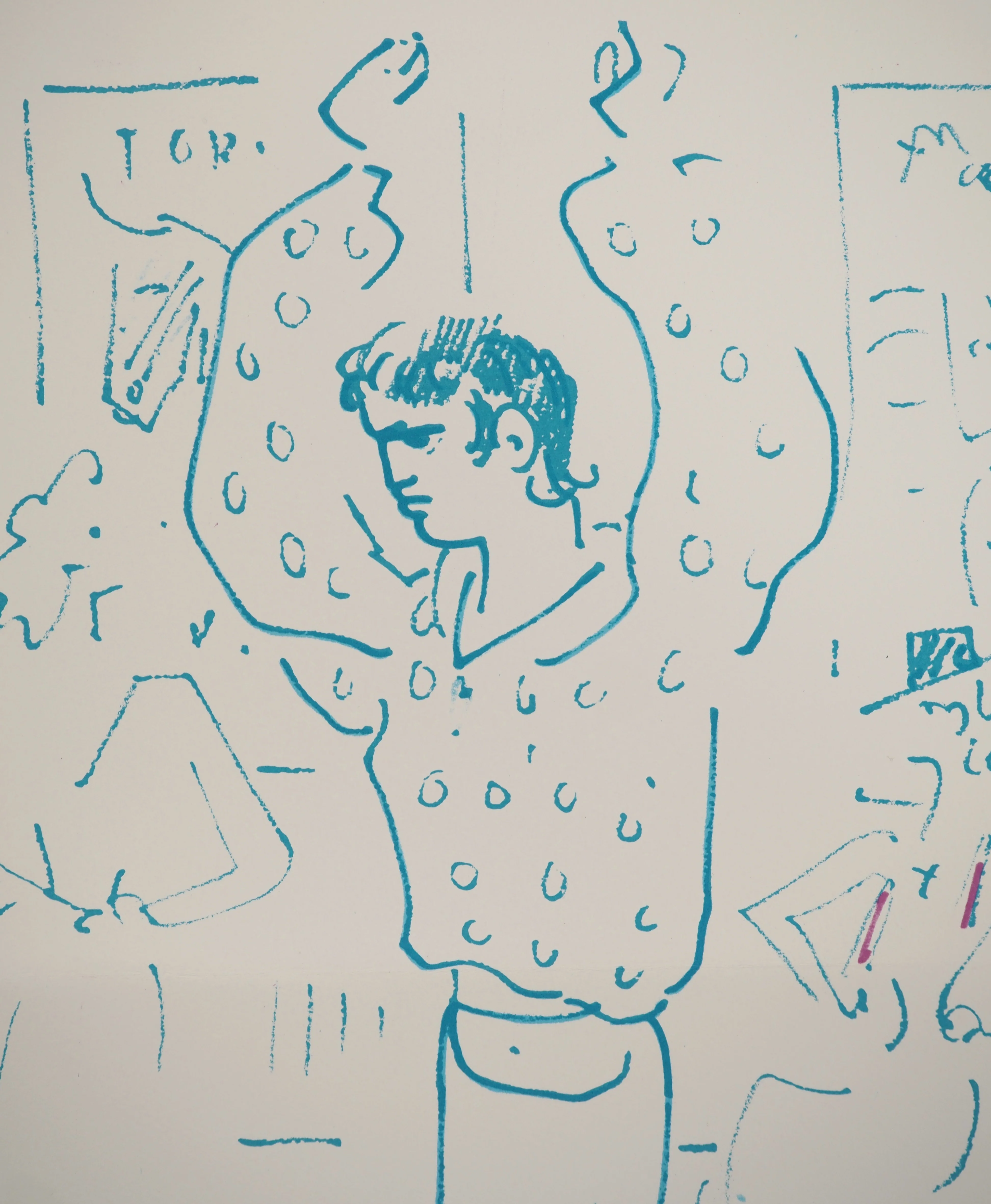 Jean COCTEAU : Le danseur de flamenco, Lithographie originale signée - Image 4