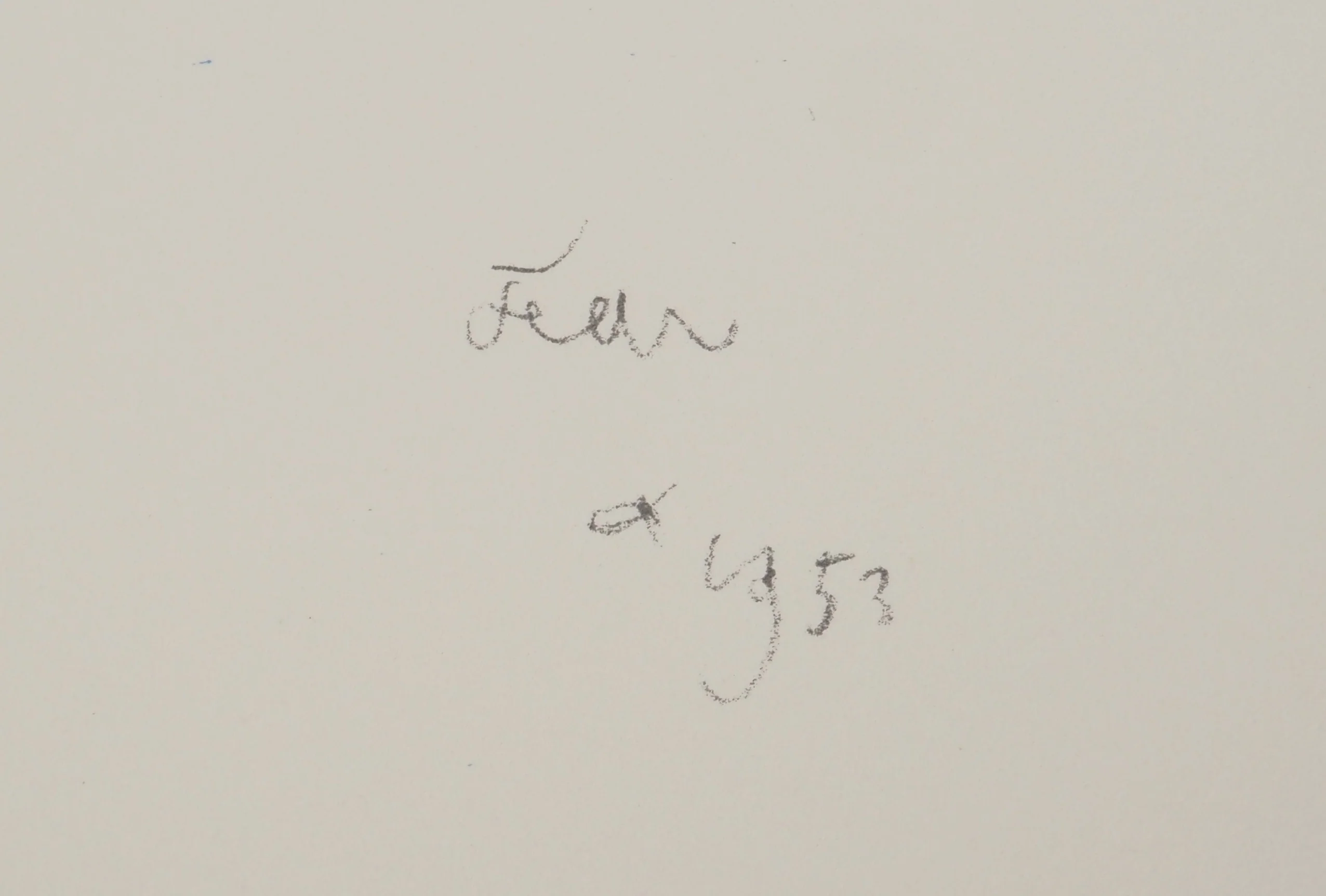 Jean COCTEAU : Le picador, Lithographie originale signée - Image 2