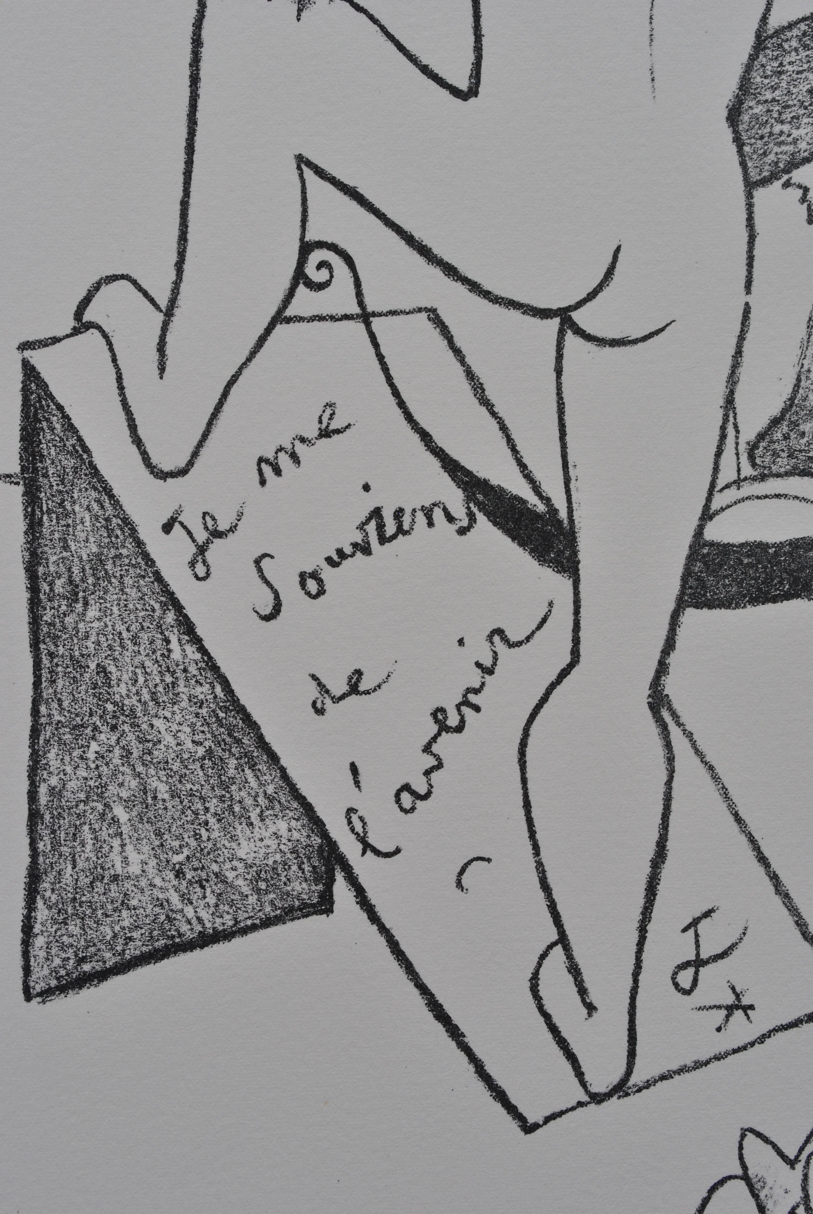Jean COCTEAU : Souvenirs de Venise, Lithographie originale signée - Image 8