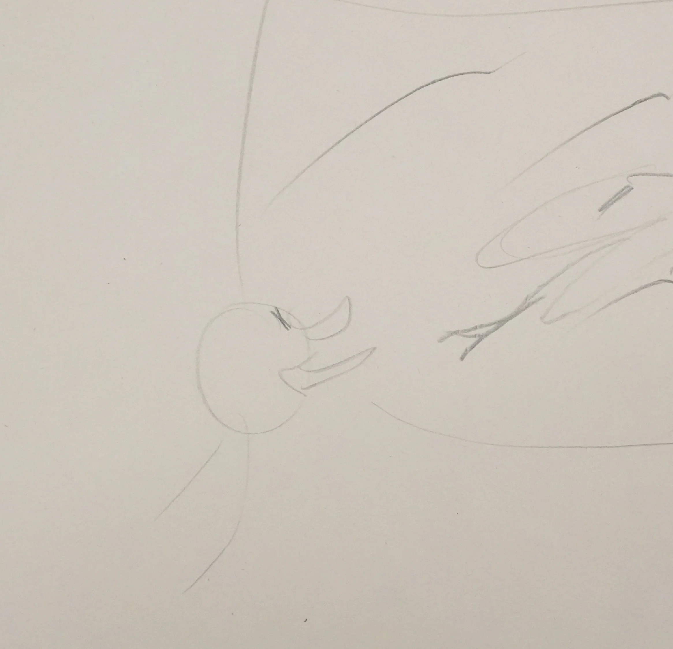 Jean EFFEL : Petit trésor, Le serpent derrière la vitre, Dessin préparatoire original signé - Image 4