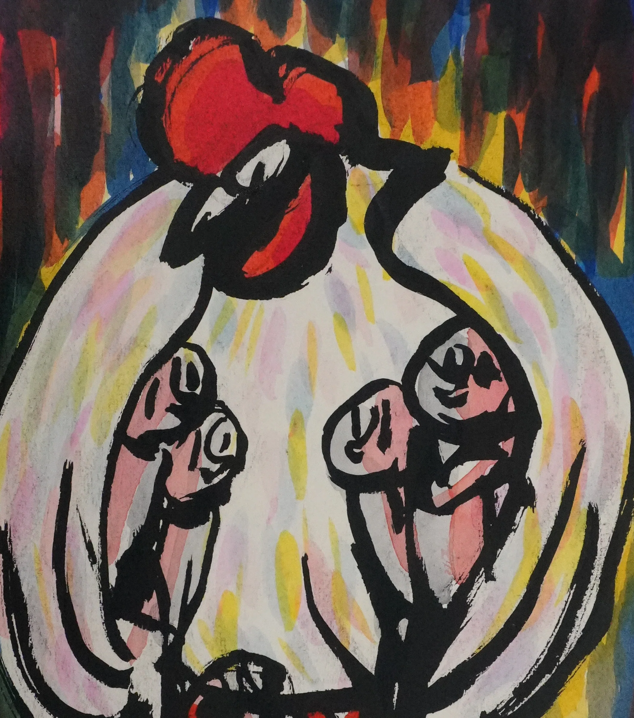 Jean EFFEL : Tiède patrie, Aquarelle originale signée - Image 4