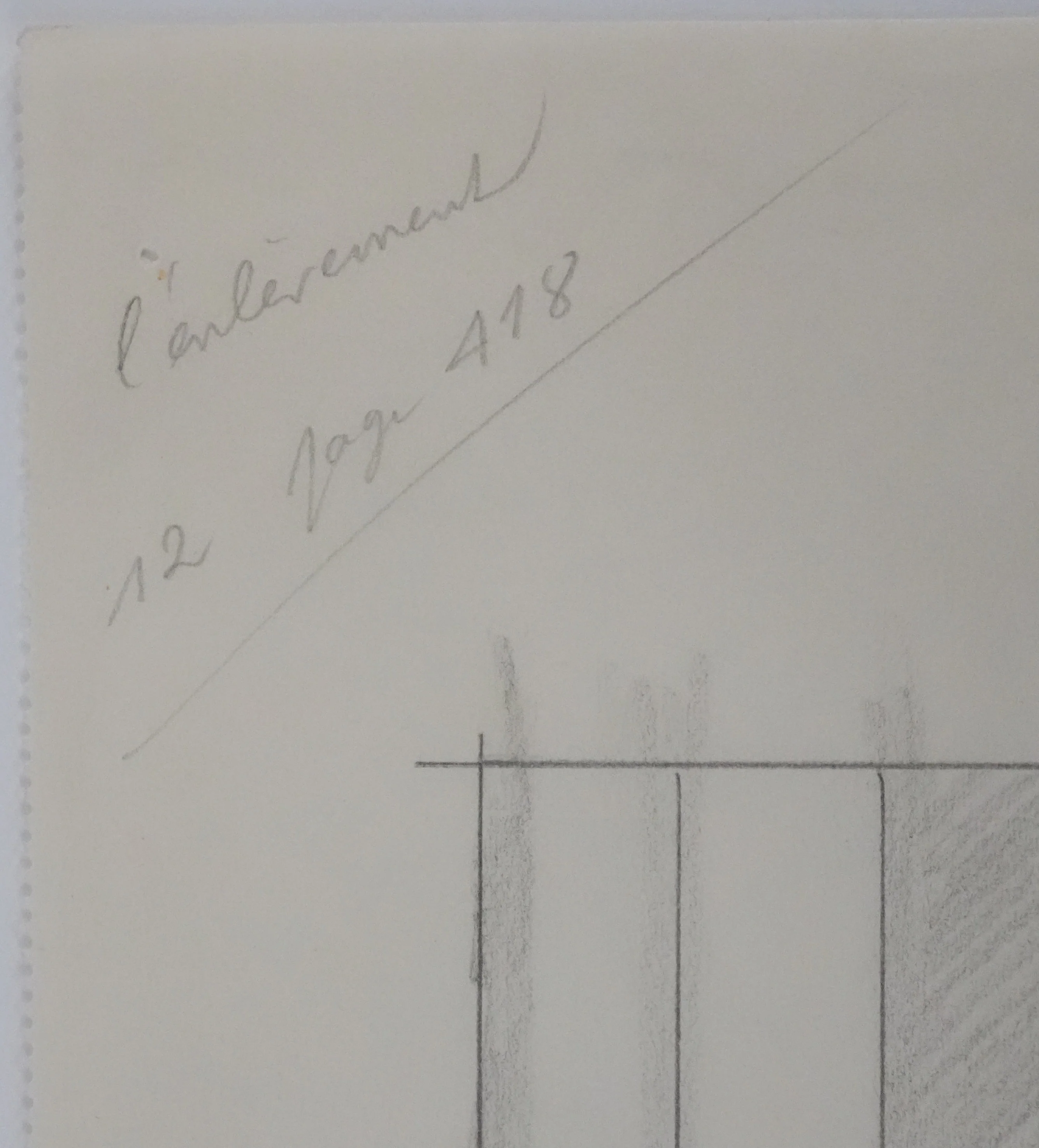 Jean-Emile LABOUREUR : L'enlèvement, Dessin original - Image 5