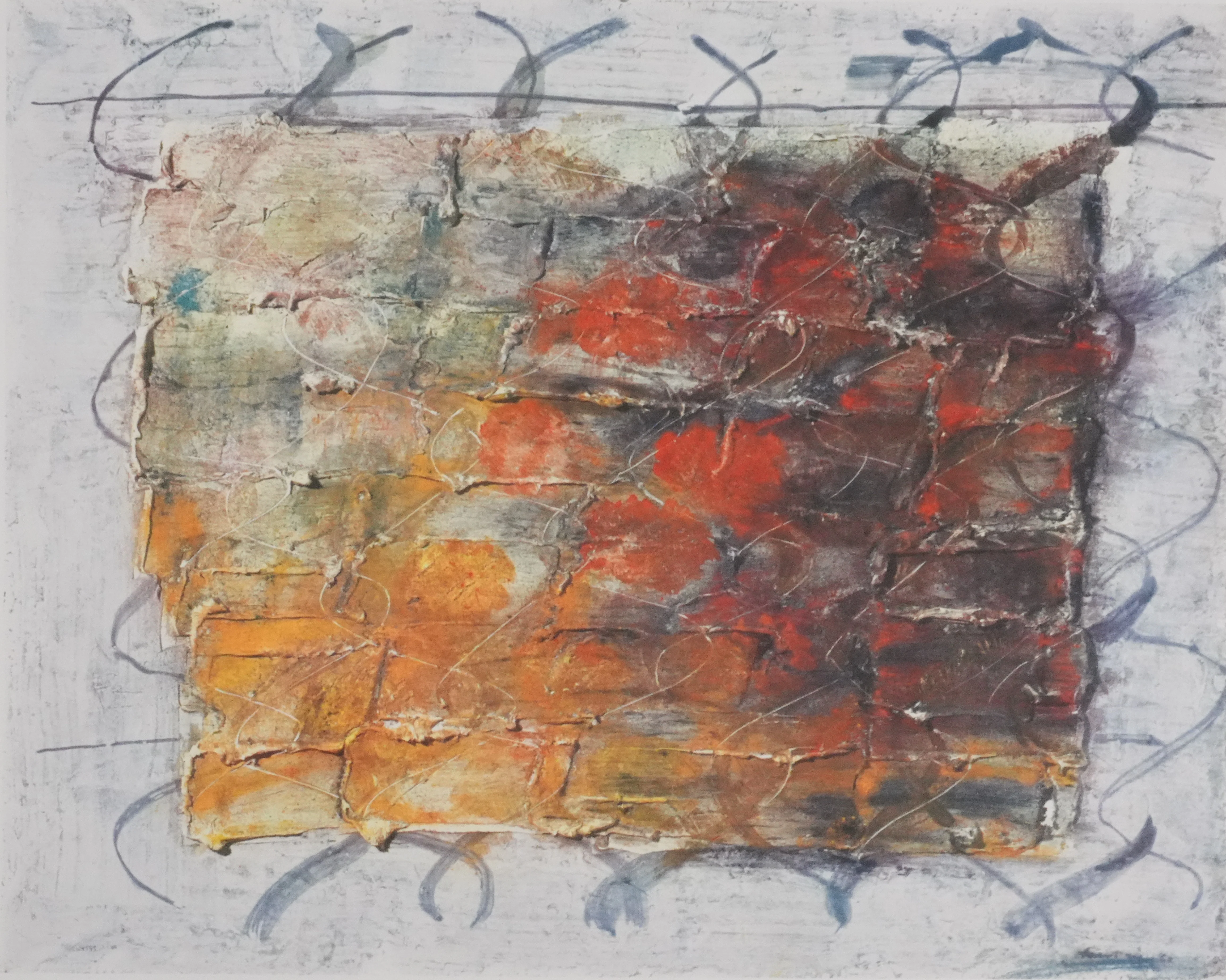 Jean FAUTRIER : Brique au soleil, Héliogravure signée - Image 2