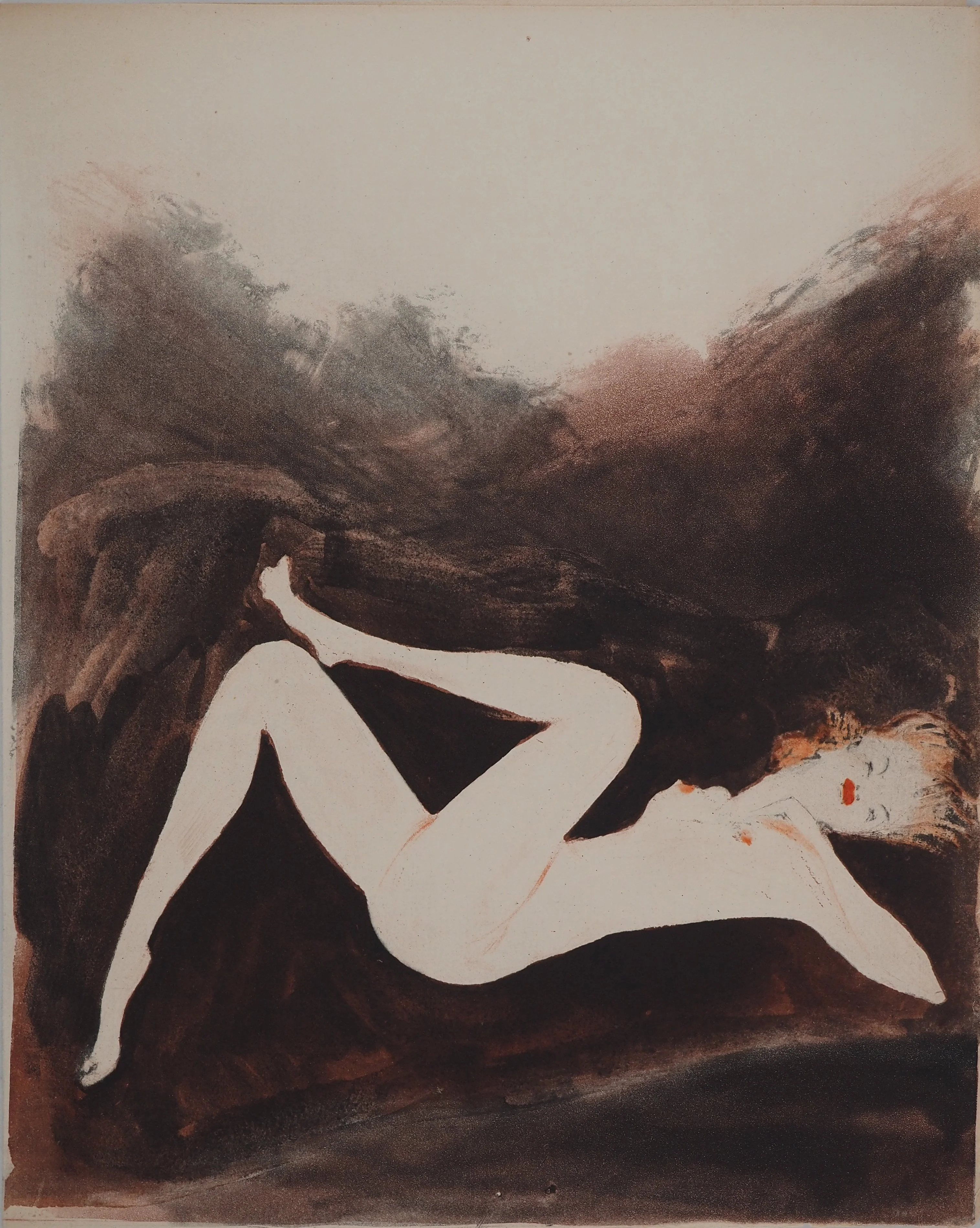 Jean-Gabriel DOMERGUE : Volupté, Gravure originale