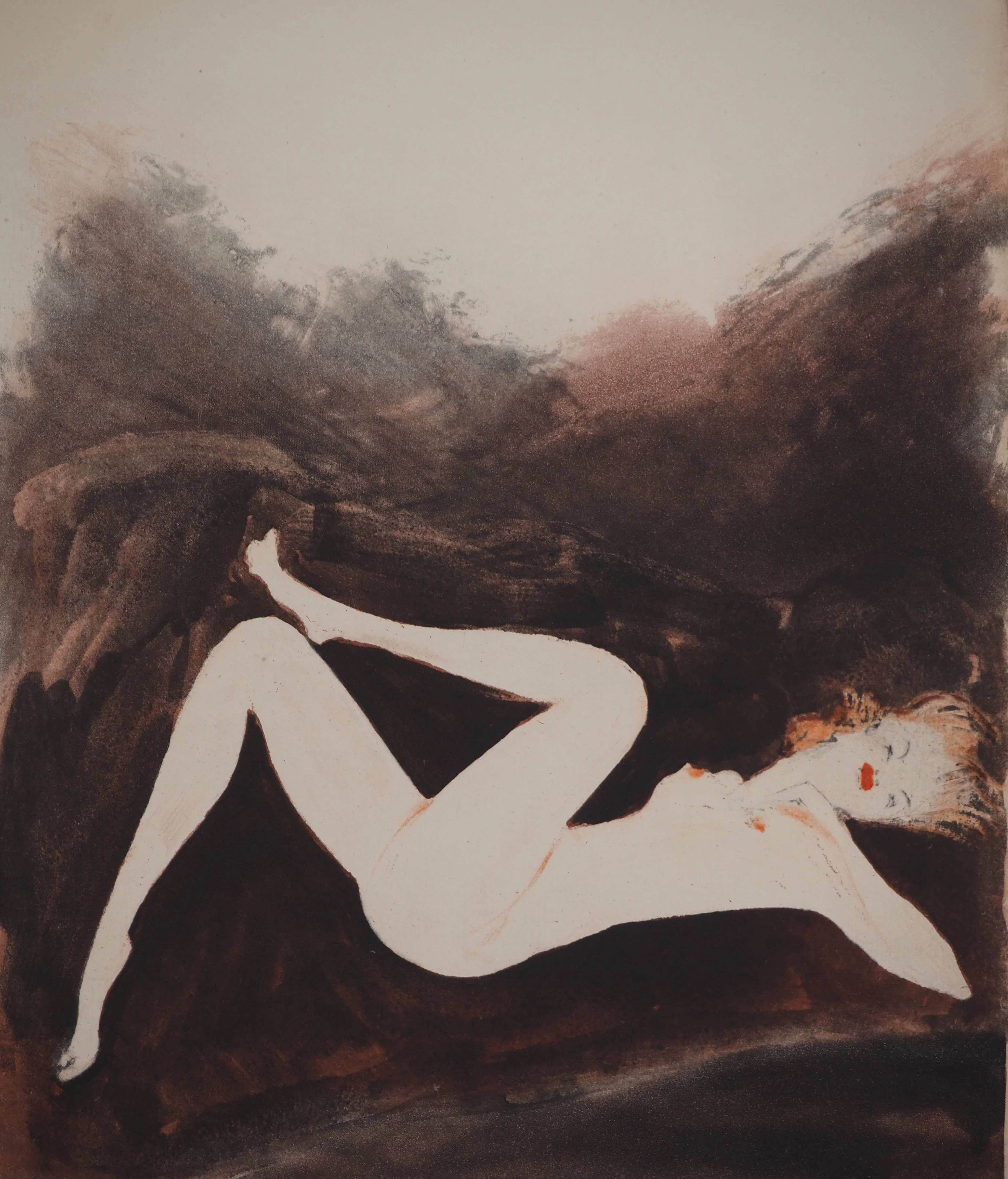 Jean-Gabriel DOMERGUE : Volupté, Gravure originale - Image 2