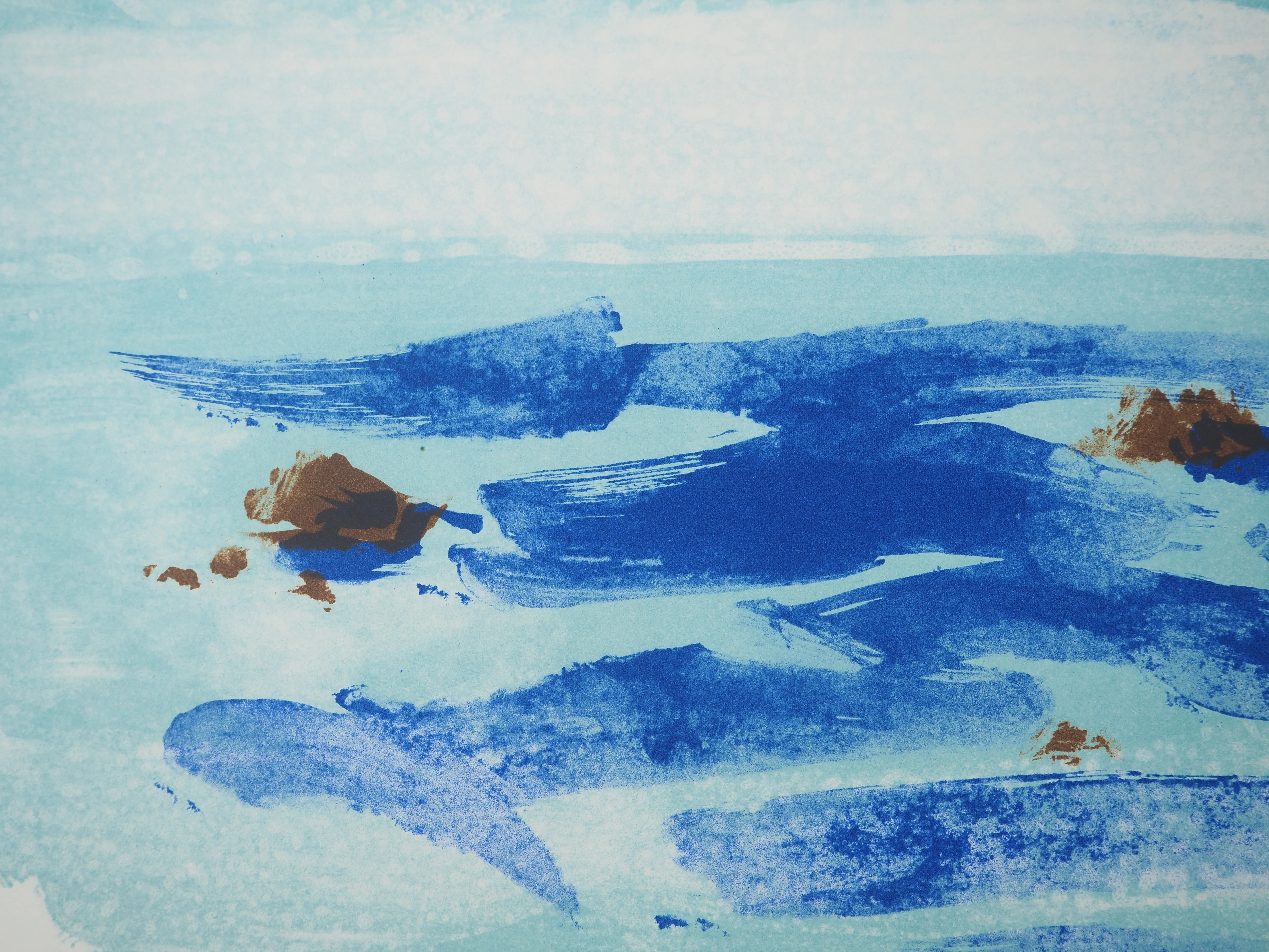 Jean HELION : Reflets marins, Lithographie originale signée au crayon - Image 4