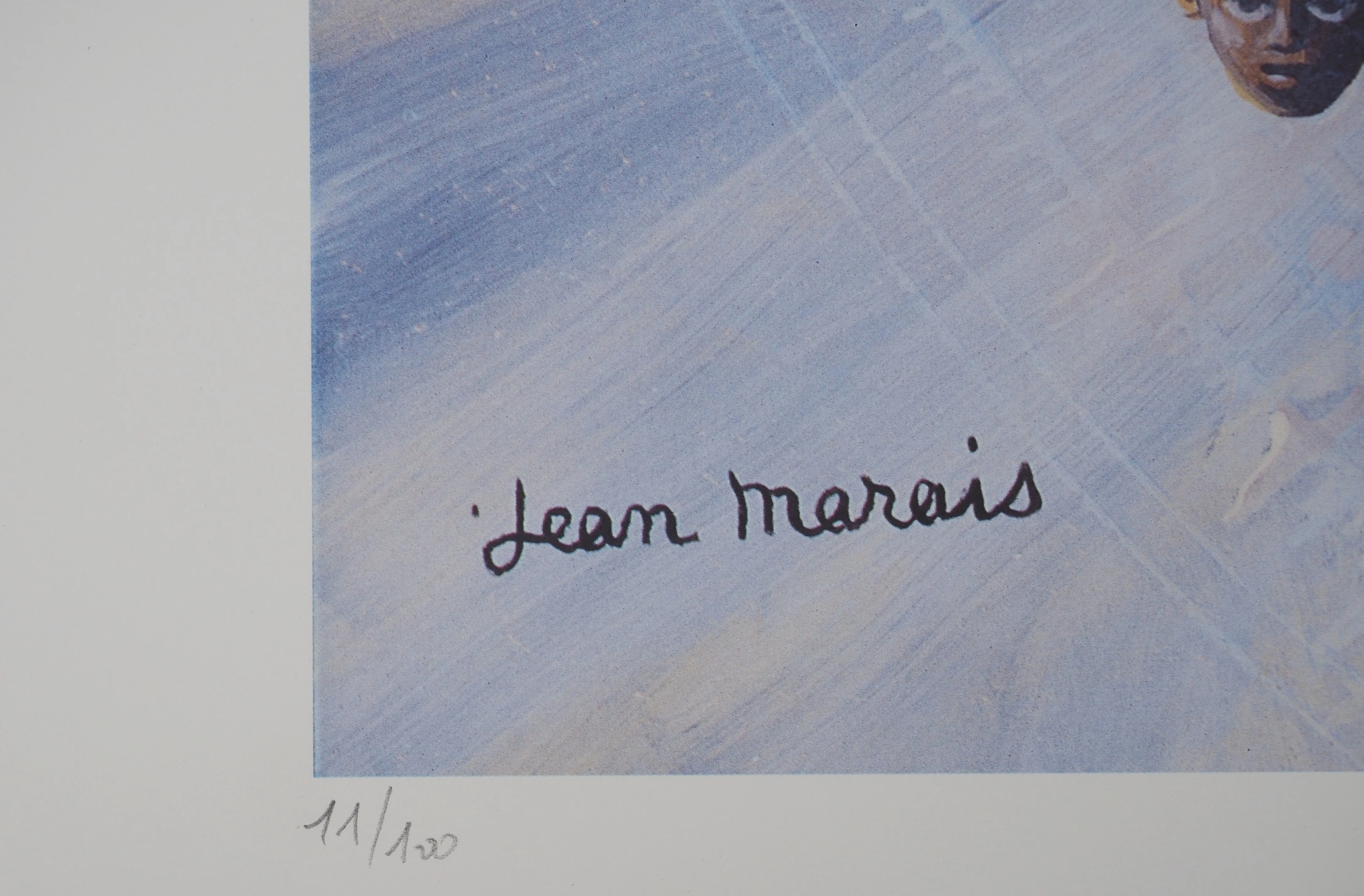Jean MARAIS : La lumière des anges, Lithographie signée - Image 6