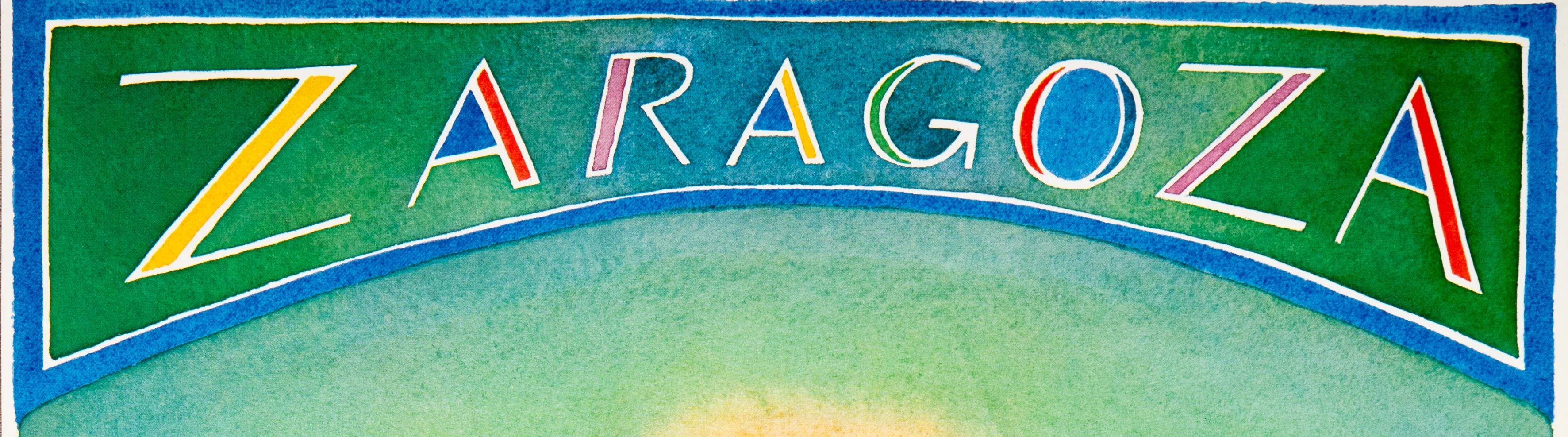Jean-Michel FOLON : Zaragoza, Affiche en lithographie originale signée - Image 6