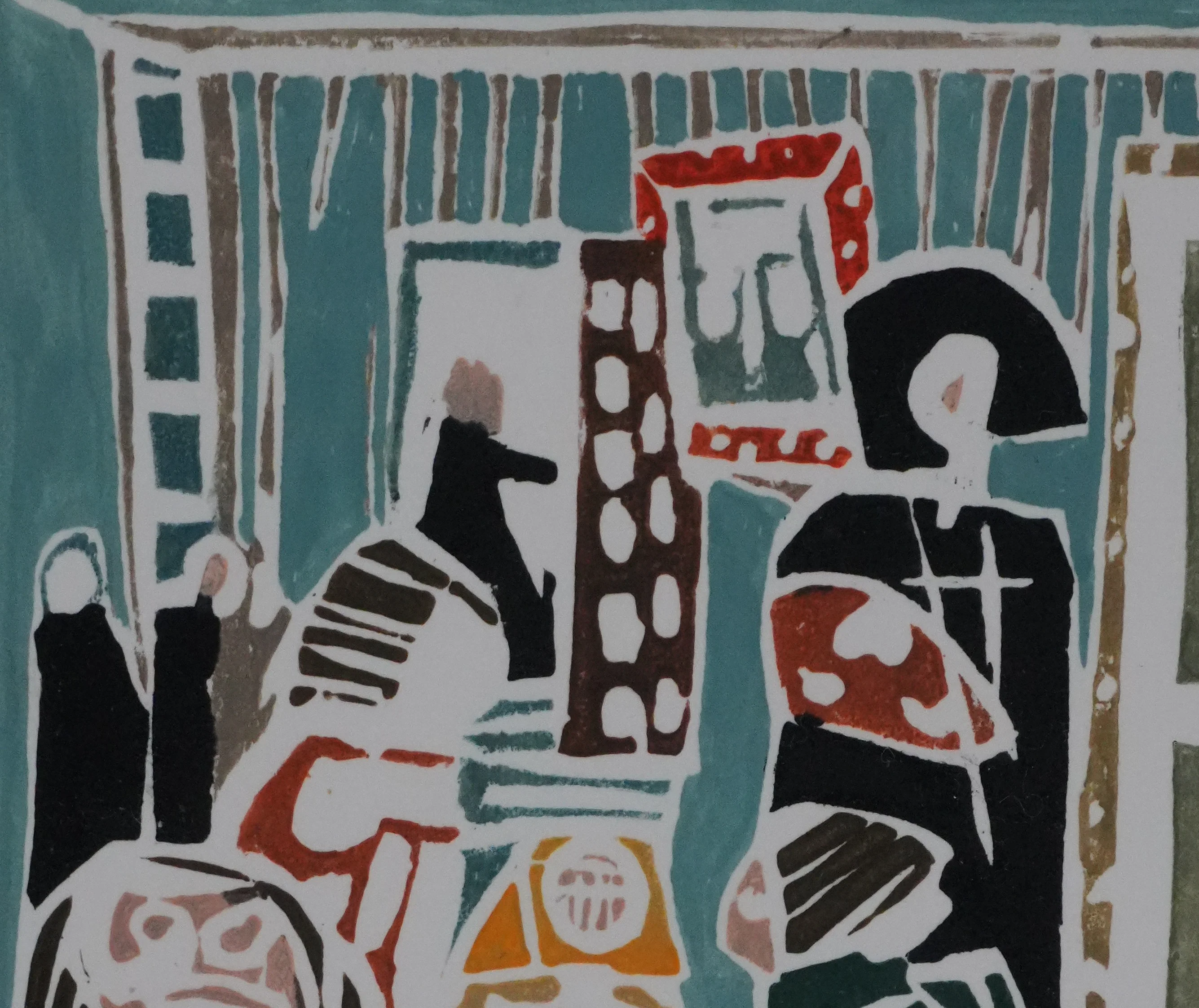 Jean-Michel LEROUX : Les Ménines, Lithographie originale signée - Image 6