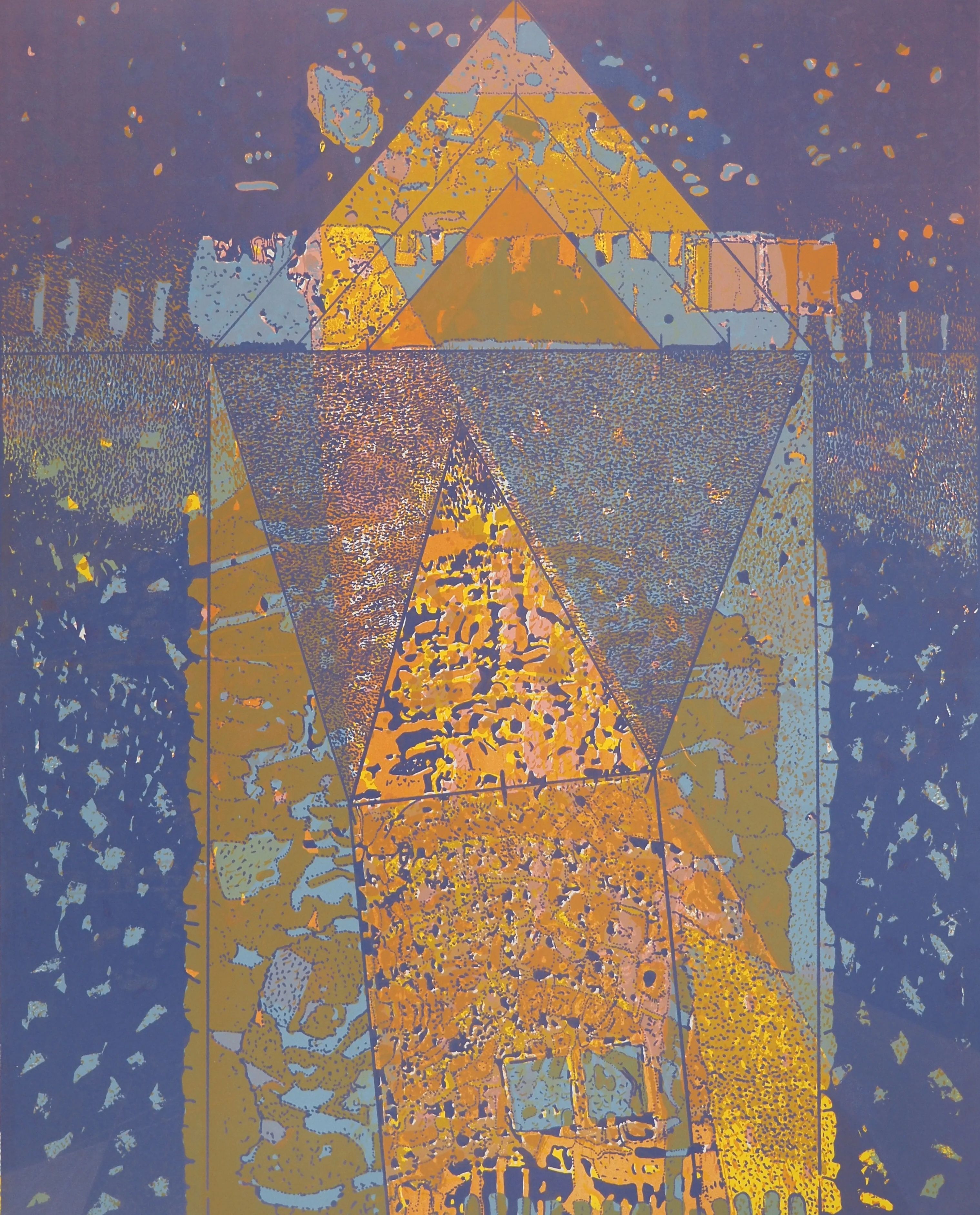 Jean-Pierre VIELFAURE : Royaume souterrain, Lithographie originale signée - Image 3