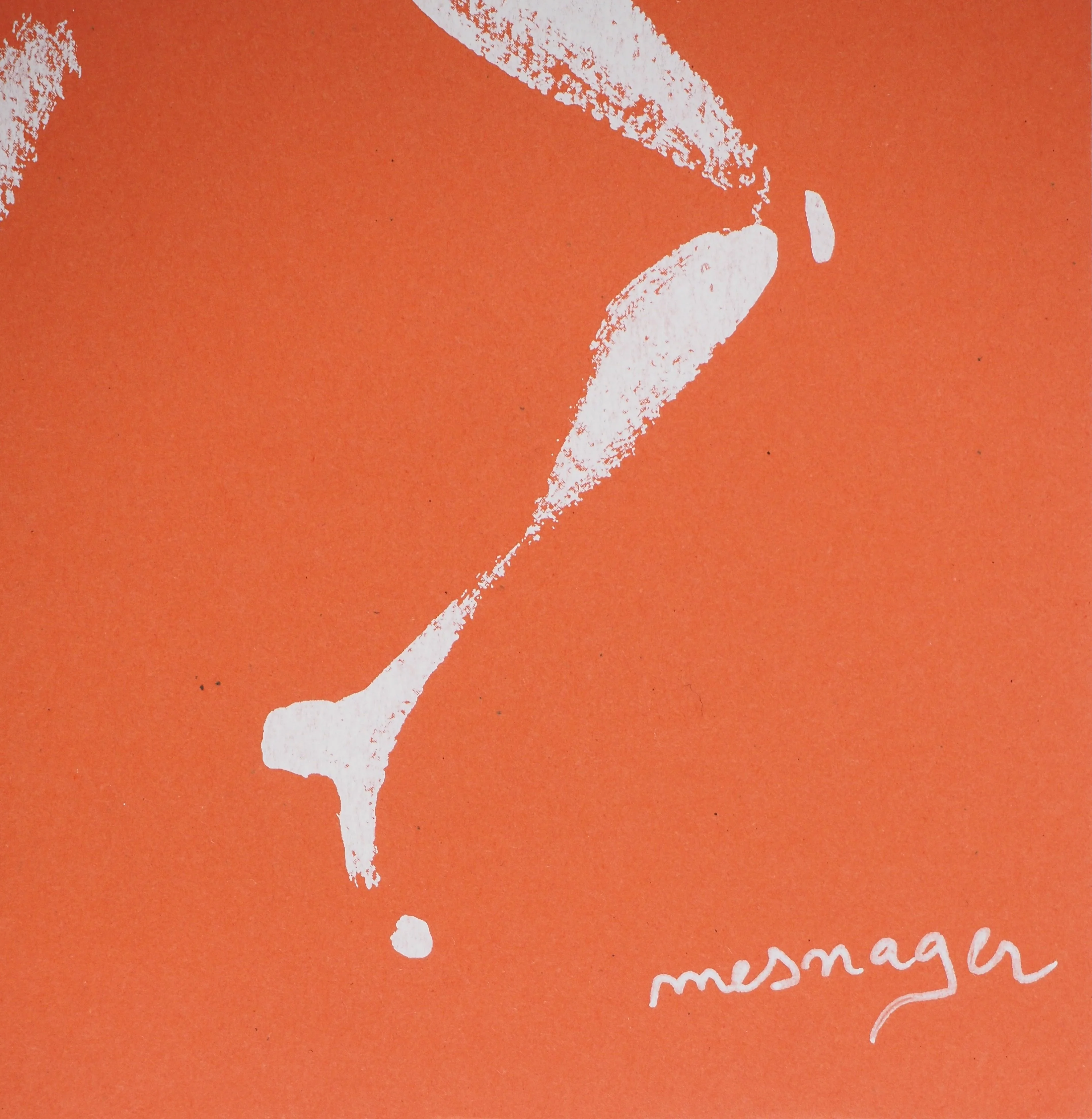 Jérôme MESNAGER : Danseur, Sérigraphie originale signée - Image 2