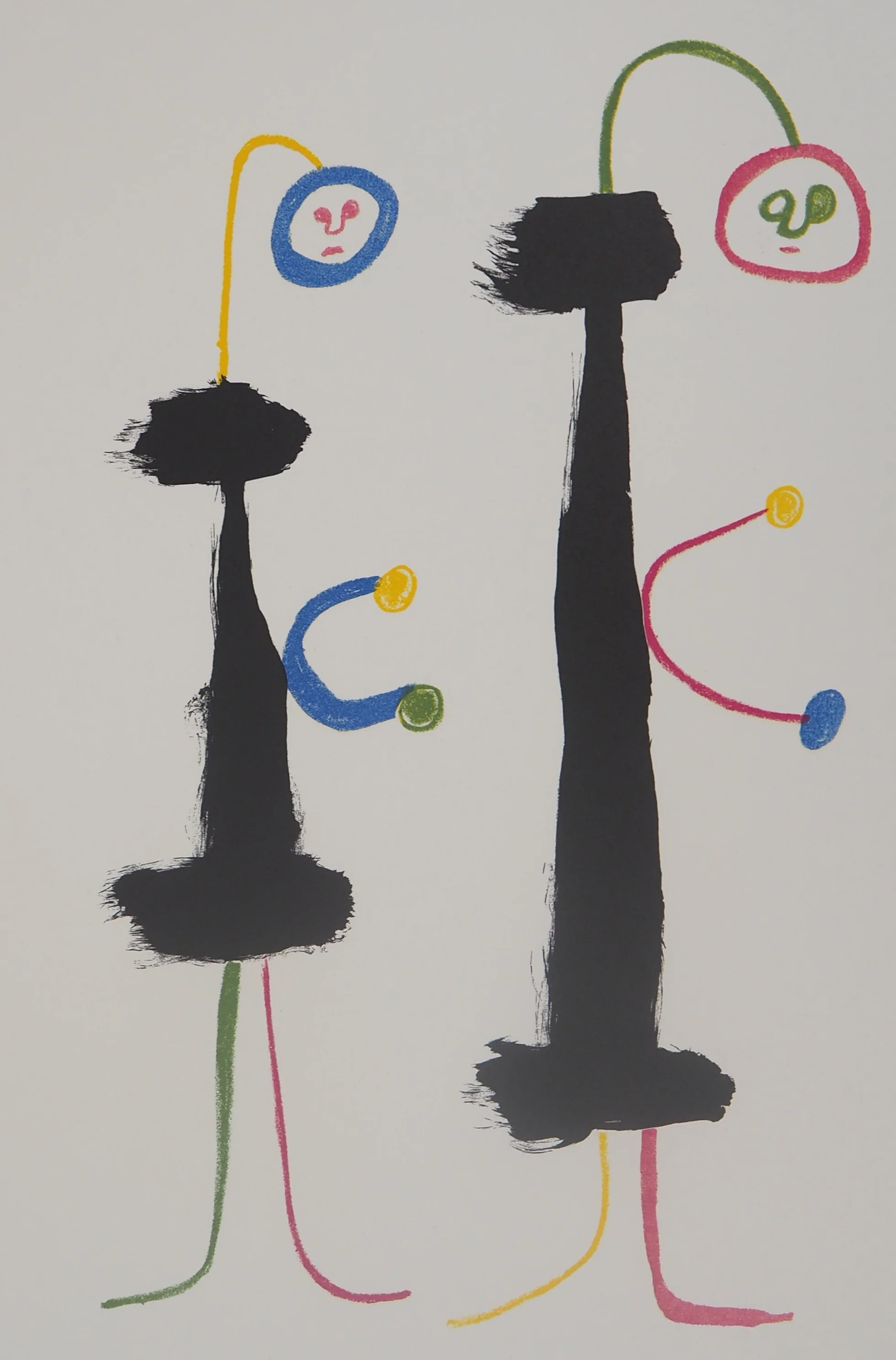 Joan MIRO : Amoureux surréalistes, Lithographie signée - Image 6