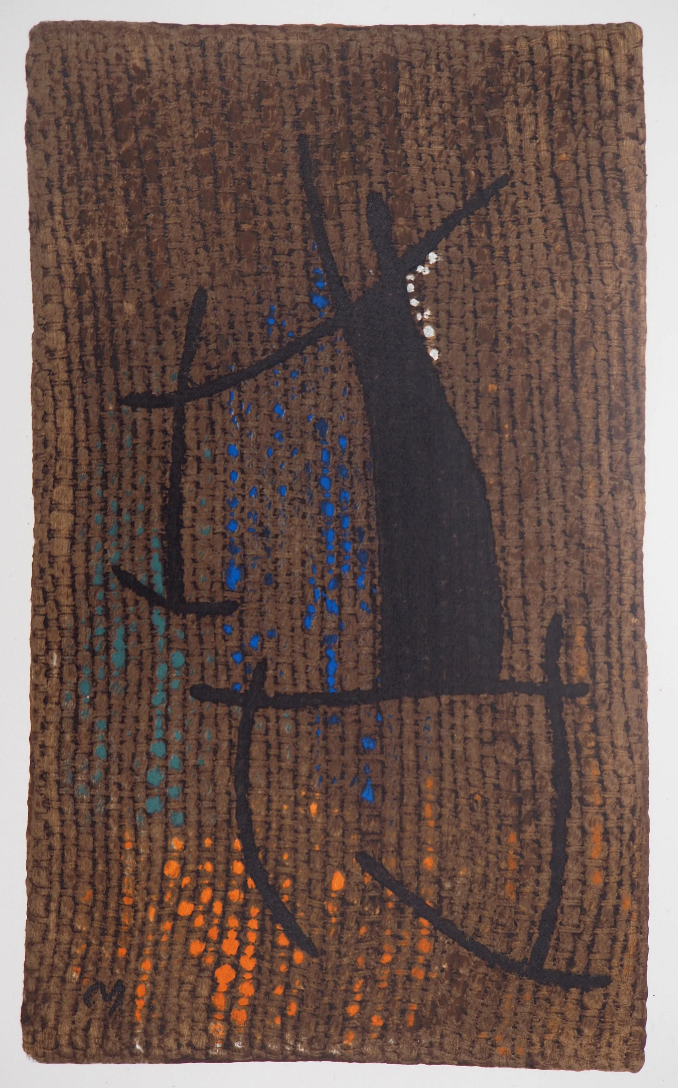 Joan MIRO : Femme qui danse, Lithographie signée
