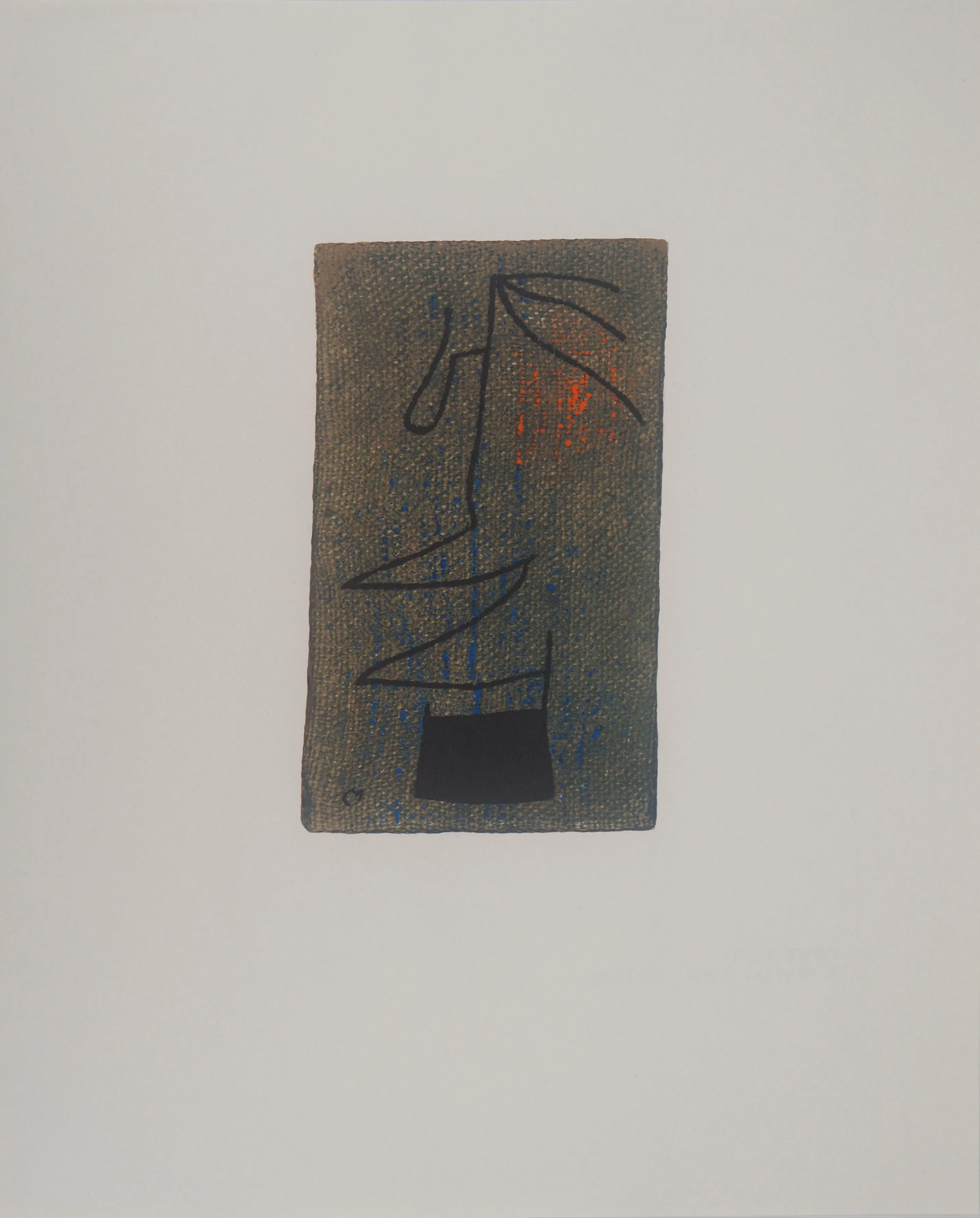 Joan MIRO : Fierté féminine, Lithographie signée
