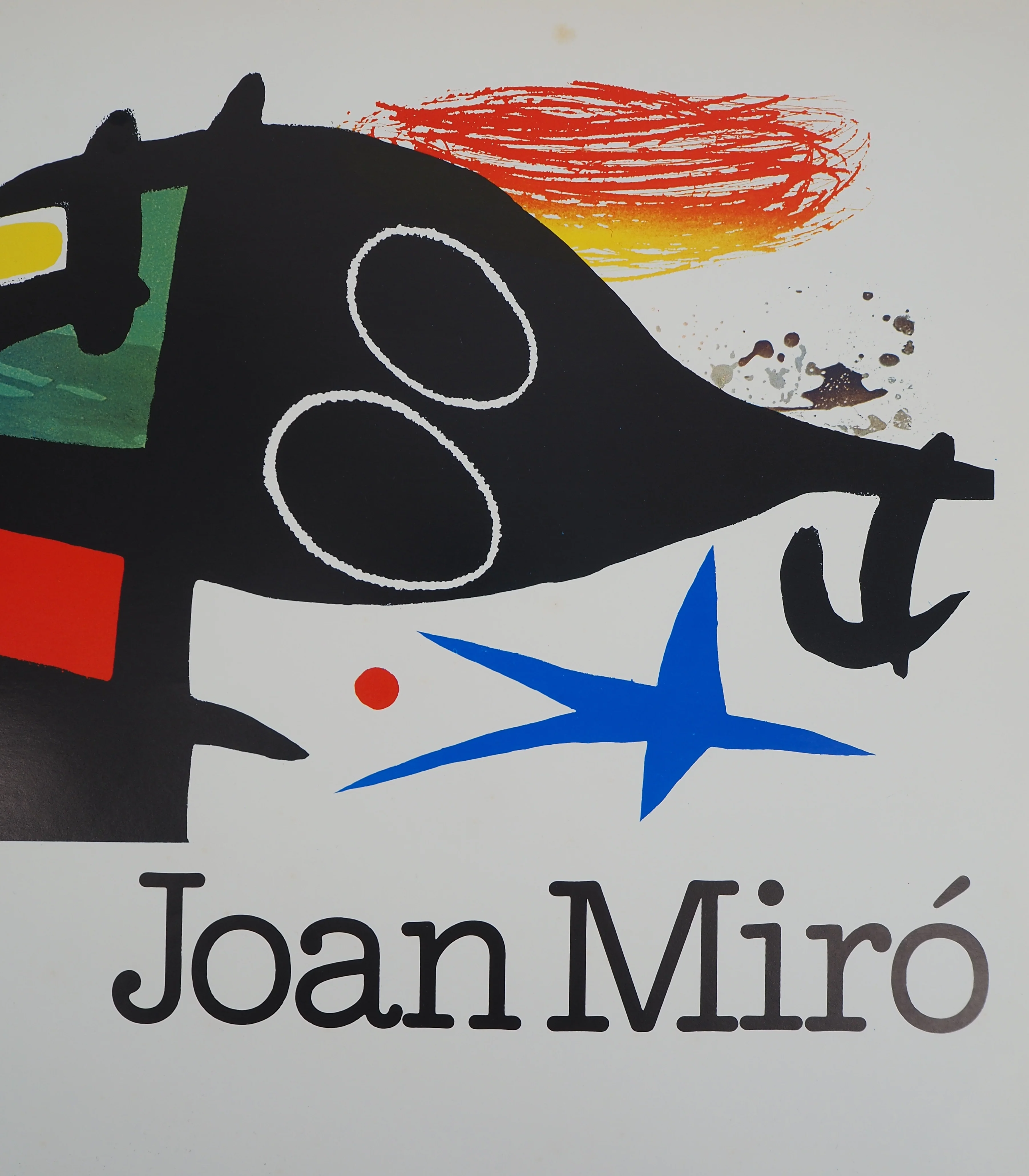 Joan MIRO : Sarrasin à l'étoile bleue, Affiche originale d'époque - Image 2