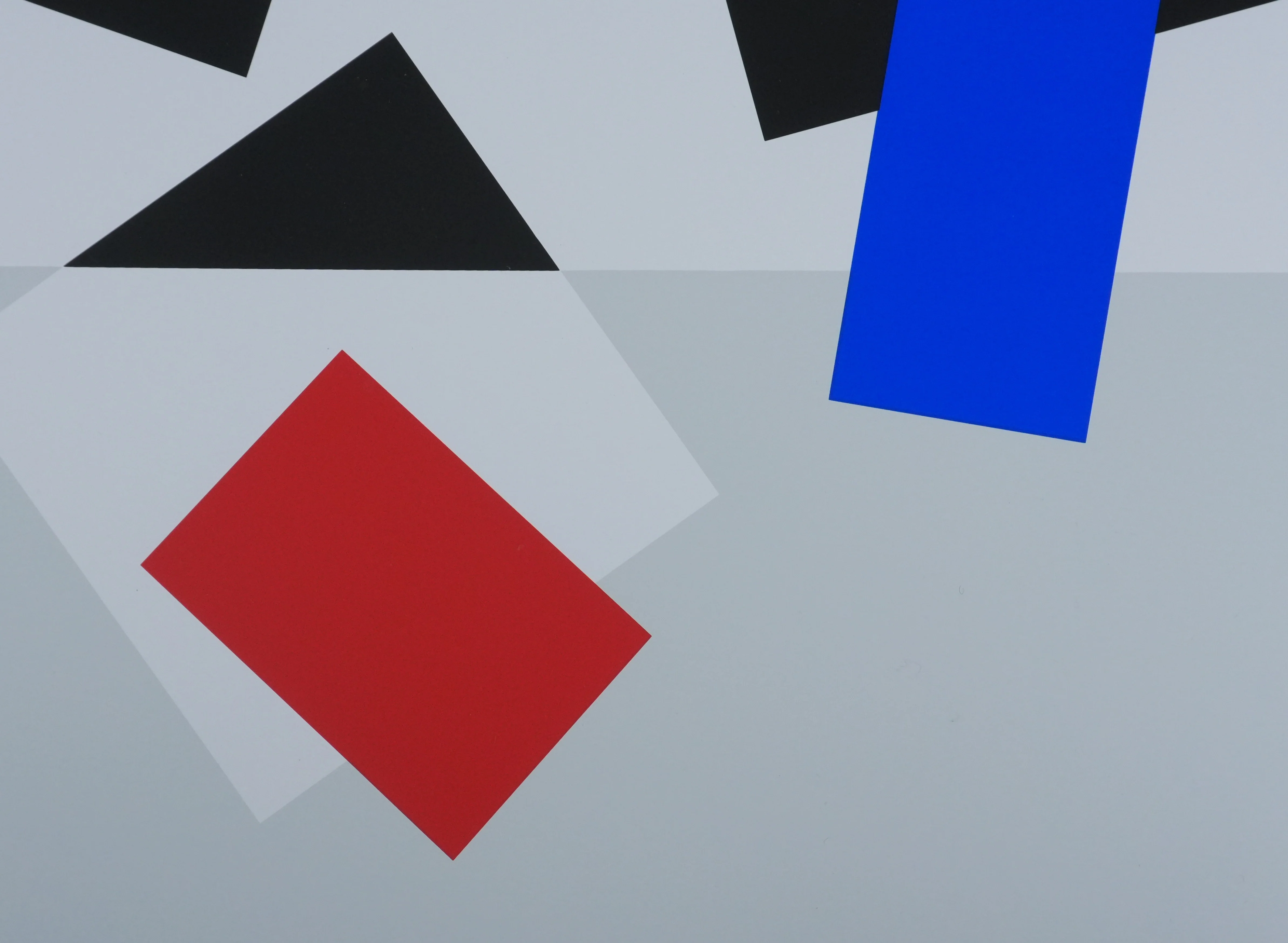 Joel FROMENT : Composition colorée, Sérigraphie originale signée - Image 8