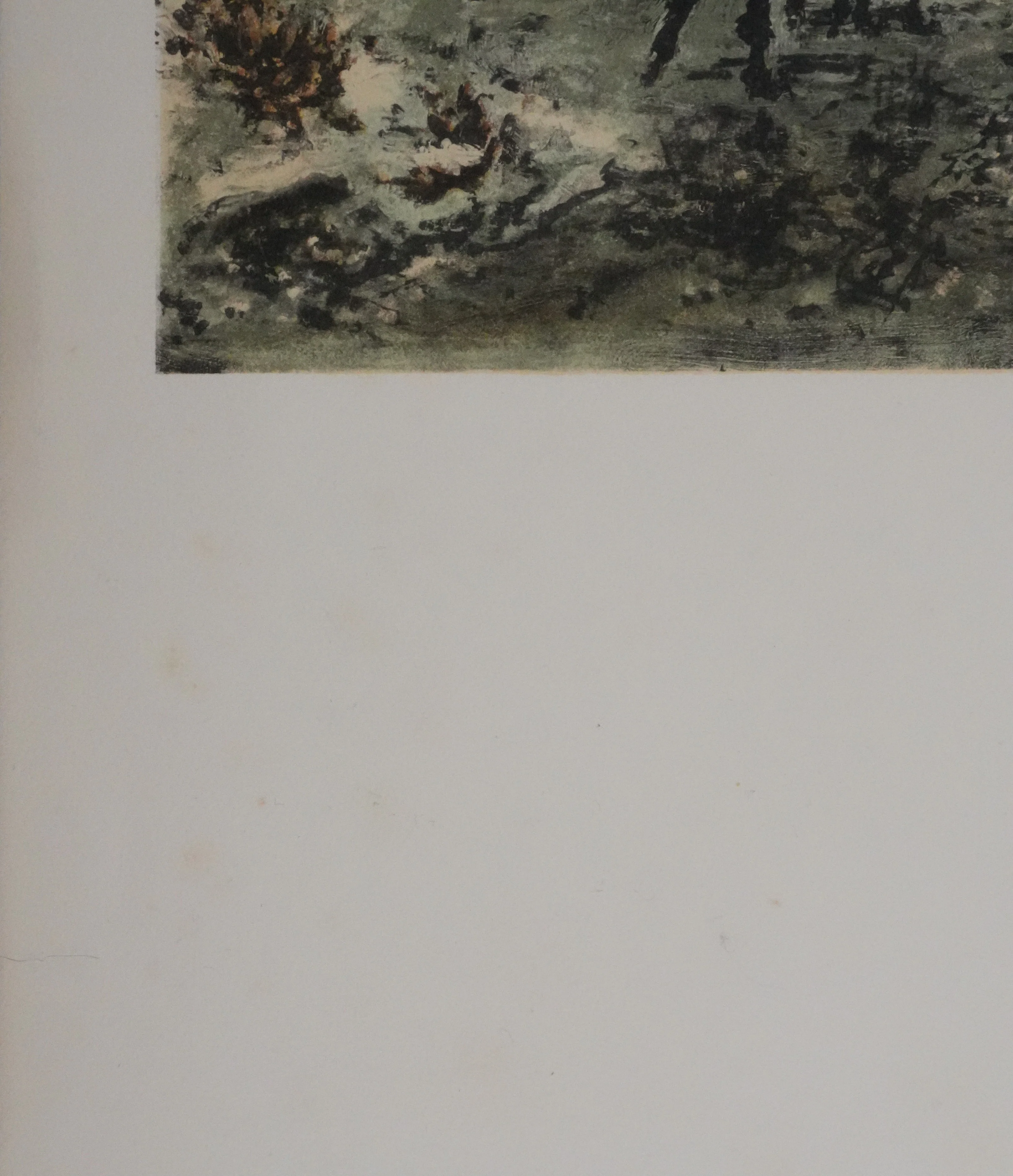 Johan-Barthold JONGKIND : Patineurs à Rotterdam, Lithographie signée - Image 7