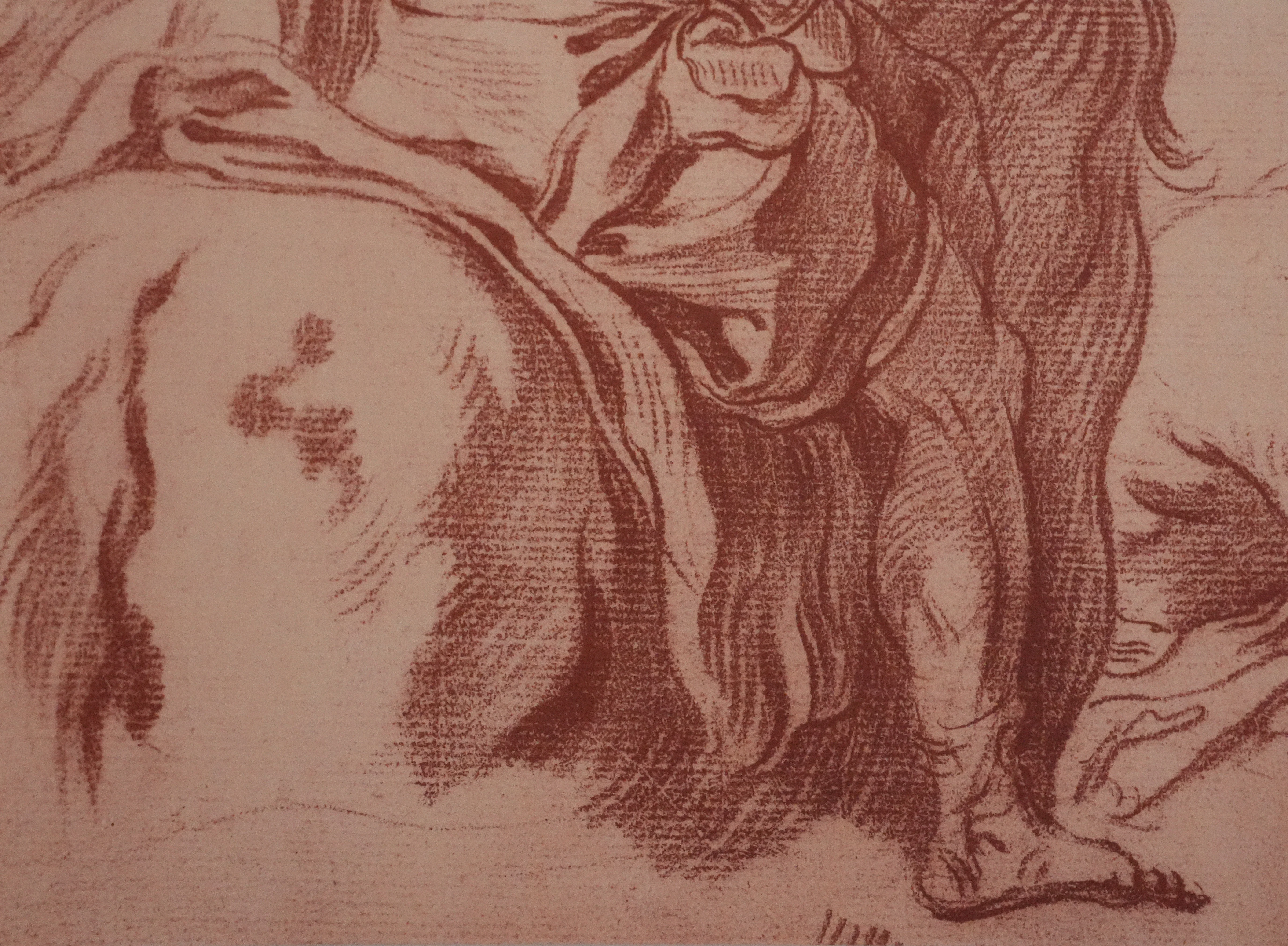 Joseph PARROCEL : Etude d'un cavalier de dos, Lithographie et pochoir - Image 5