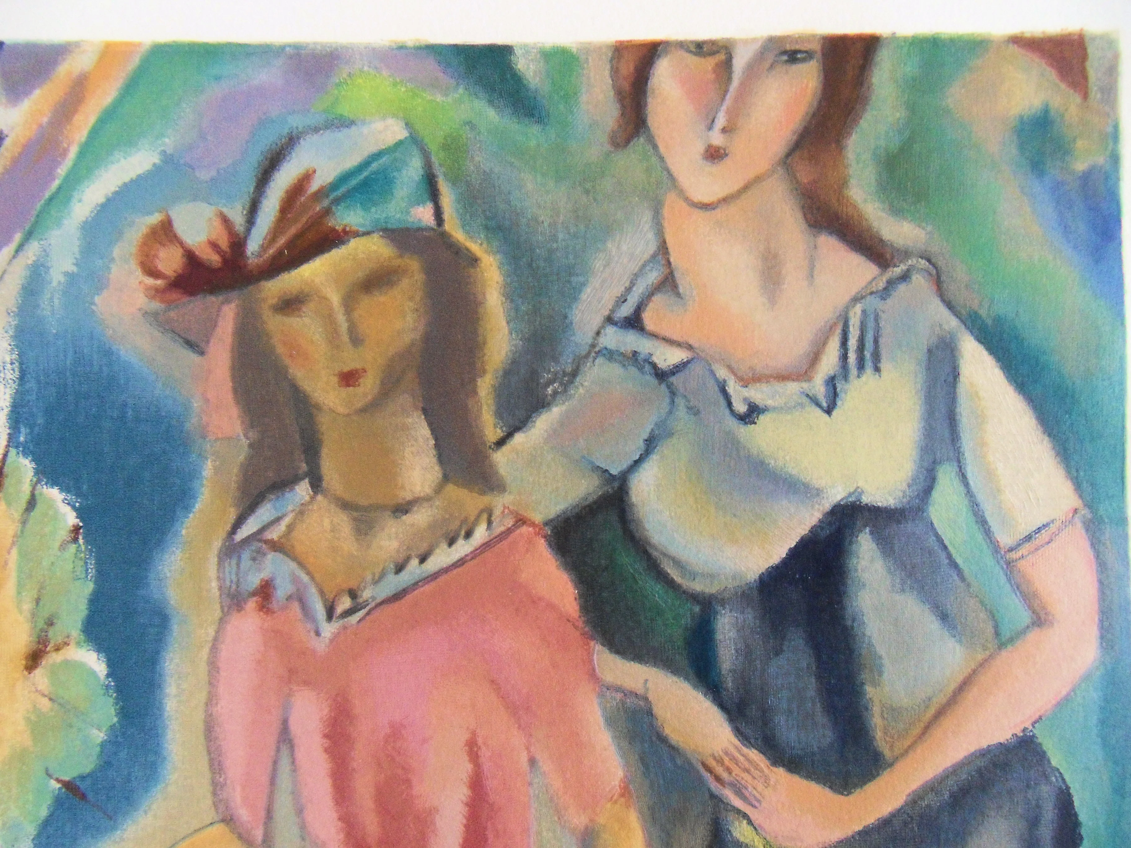 Jules PASCIN : Les deux soeurs, Lithographie signée - Image 4