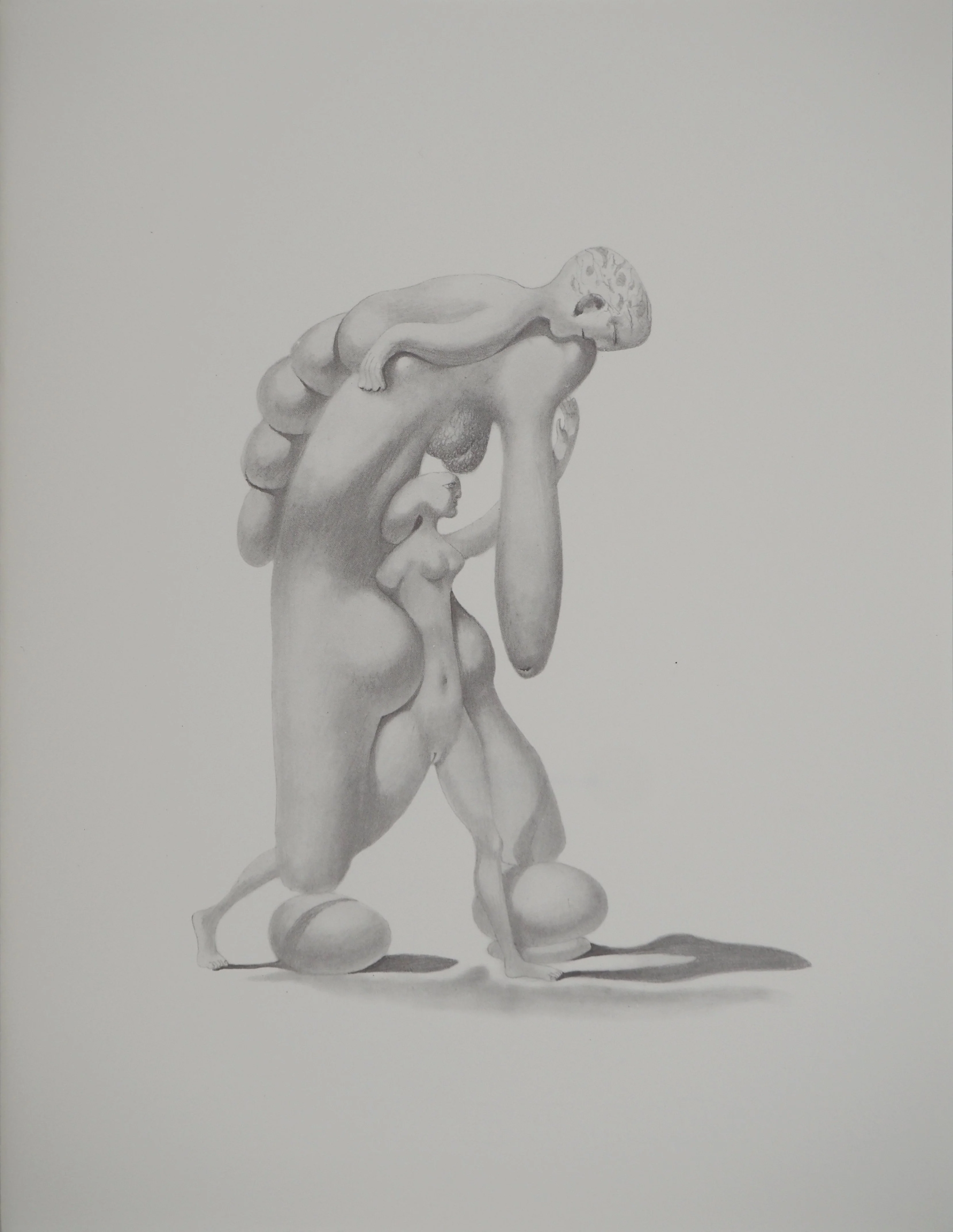 Jules PERAHIM : Nu surréaliste, Héliogravure - Image 5