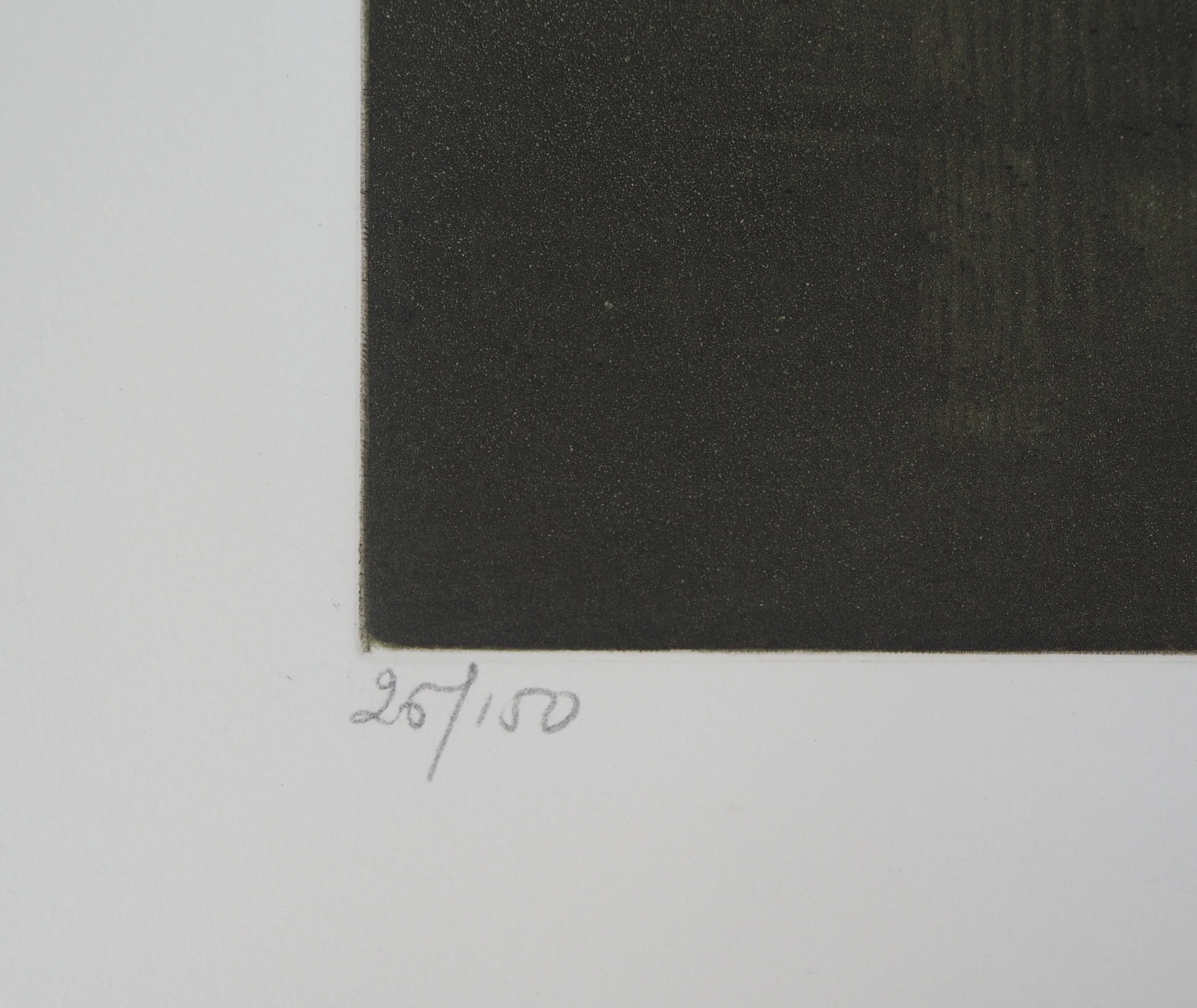 Lars BO : L'écho du lac, Gravure originale signée - Image 7